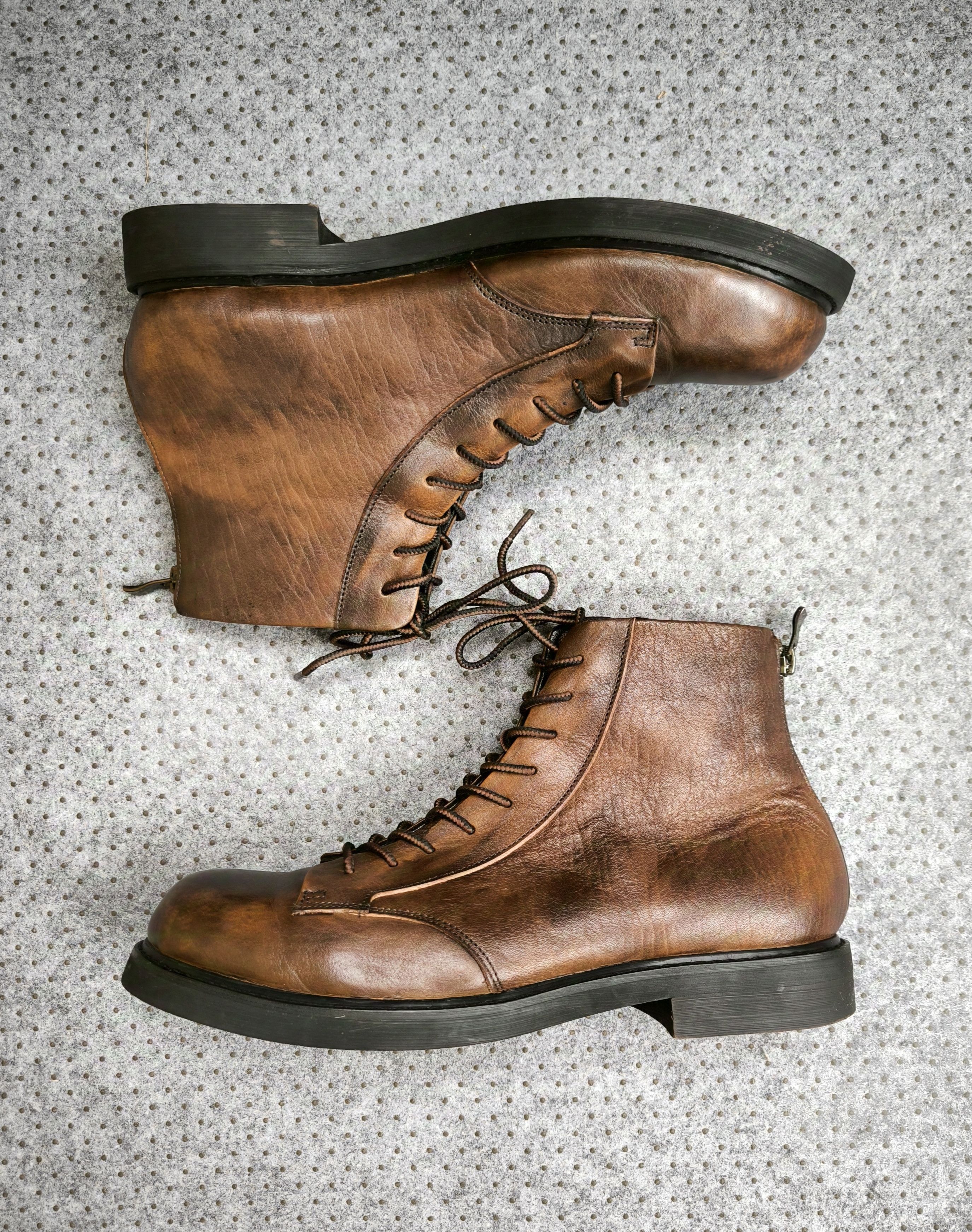 Japanese Brand GREAT DEITY back zipper ankle boots Size US 10 / EU 43 - 1 Thumbnail