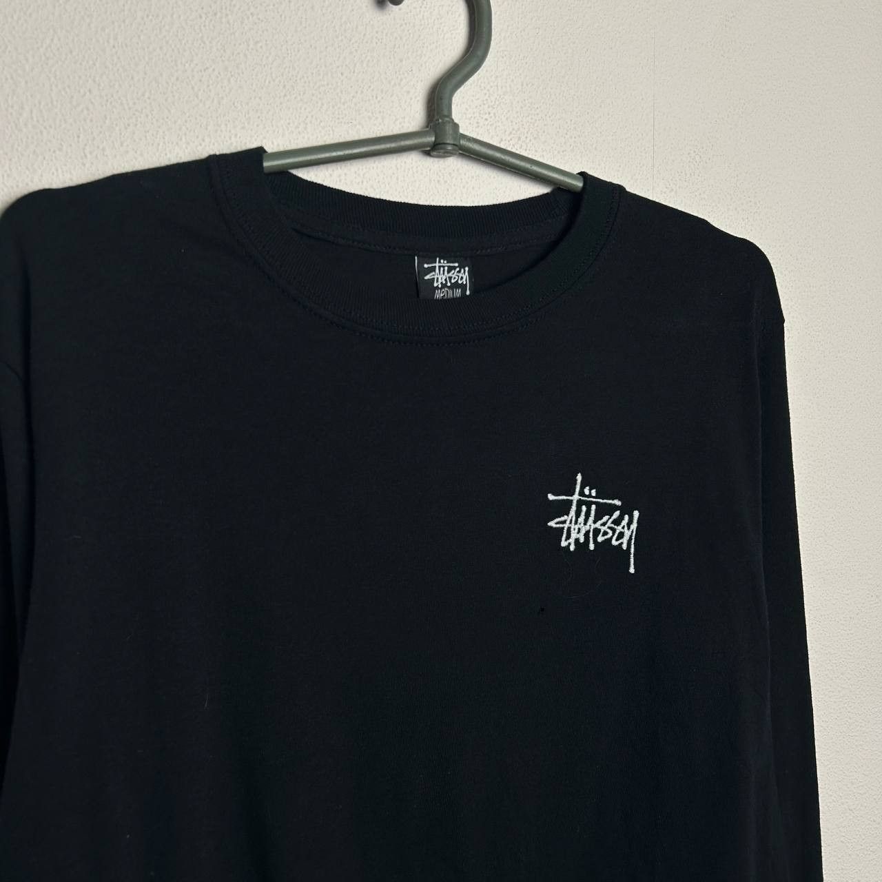 Stussy Mens Stussy Big logo designer y2k opium longsleeve Size US M / EU 48-50 / 2 - 5 Thumbnail