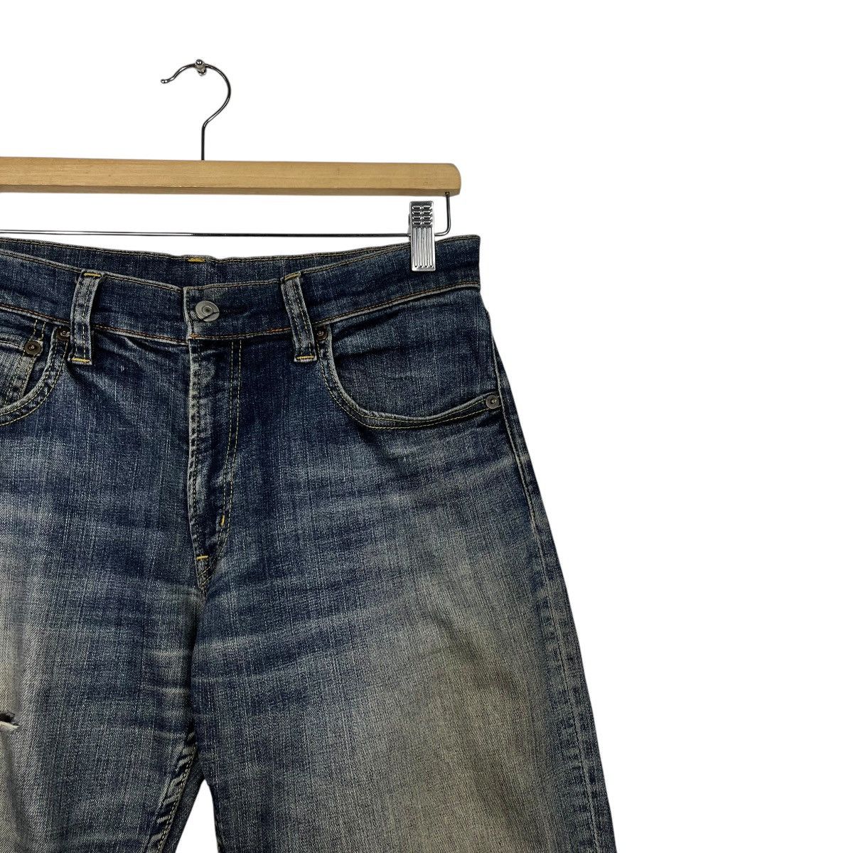 20471120 Vintage Japanese Designer Distressed Denim Jeans Size 30" / US 8 / IT 44 - 5 Thumbnail