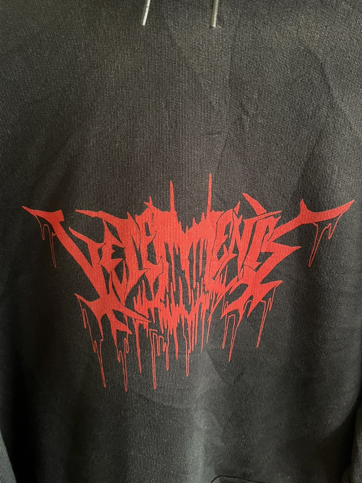 Vetements VETEMENTS THICK METAL TOUR HOODIE Size US XS / EU 42 / 0 - 9 Thumbnail