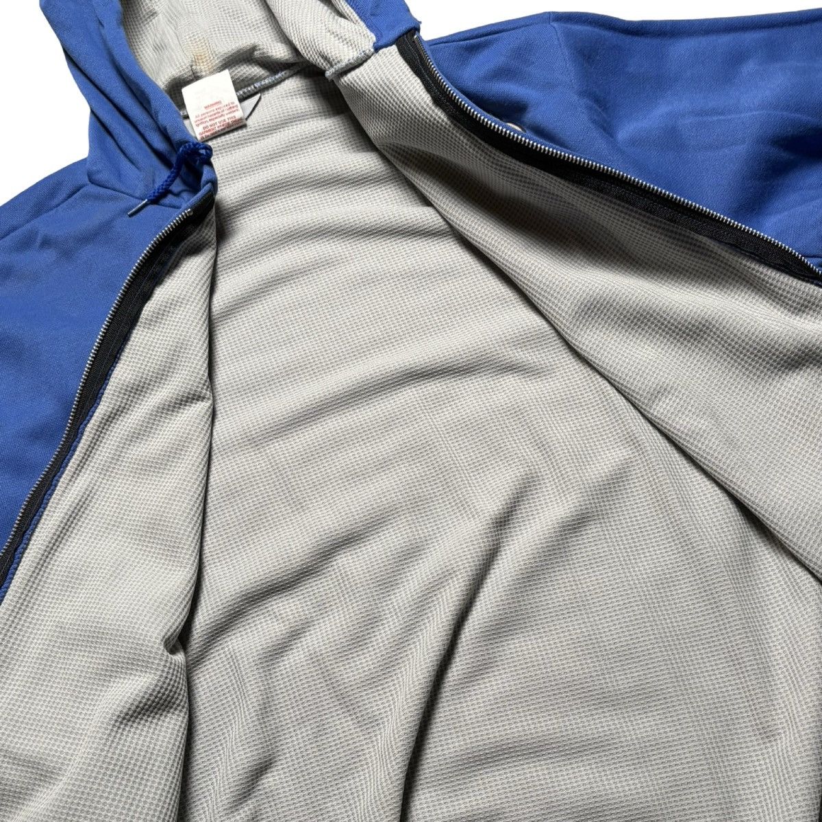 Other VTG Muleskins Men XL Blue Hoodie Jacket Waffle Thermal Lined Size US XL / EU 56 / 4 - 5 Thumbnail
