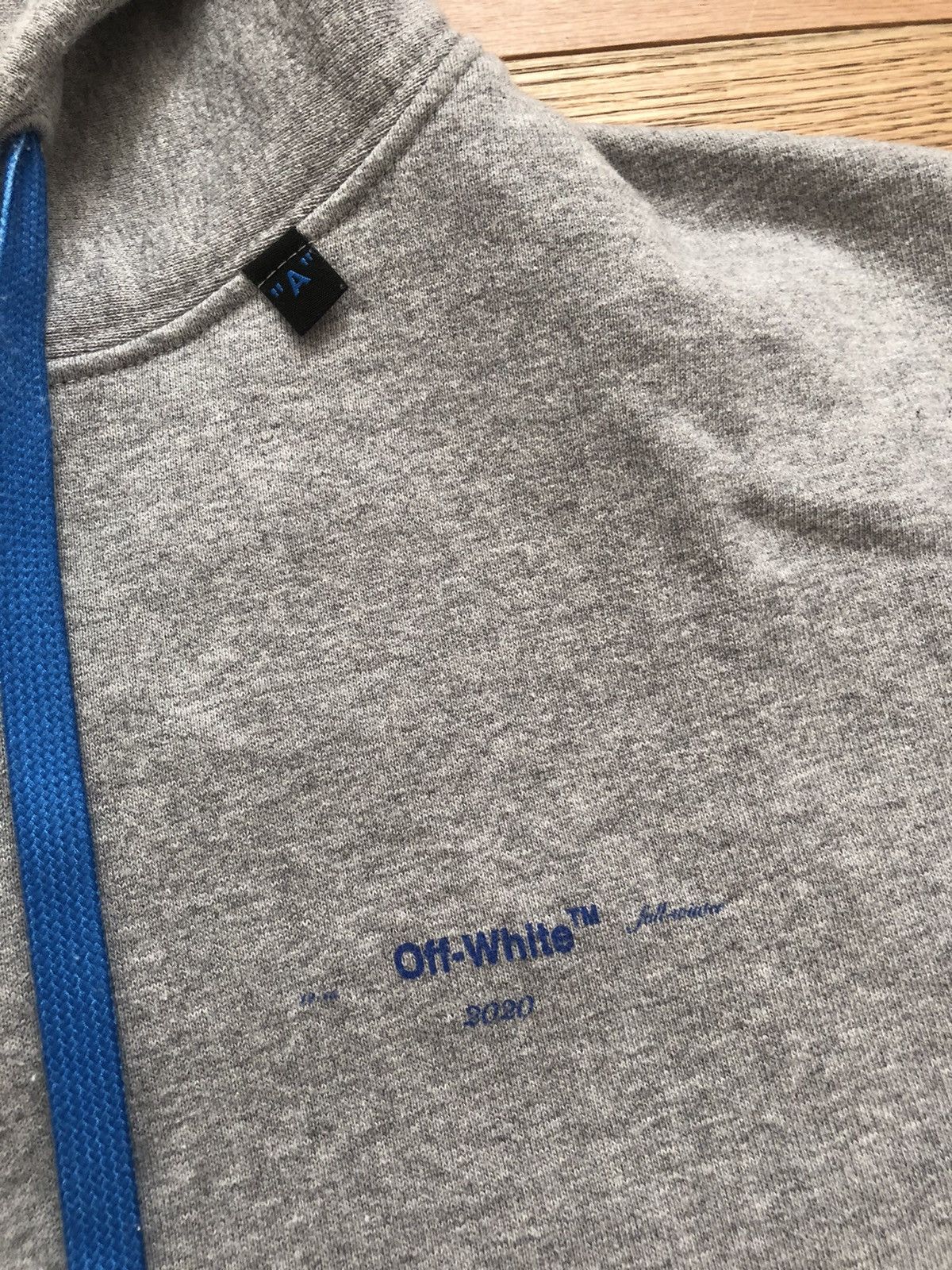 Off-White Off-white acrylic arrows hoodie aw19 medium Size US M / EU 48-50 / 2 - 4 Thumbnail