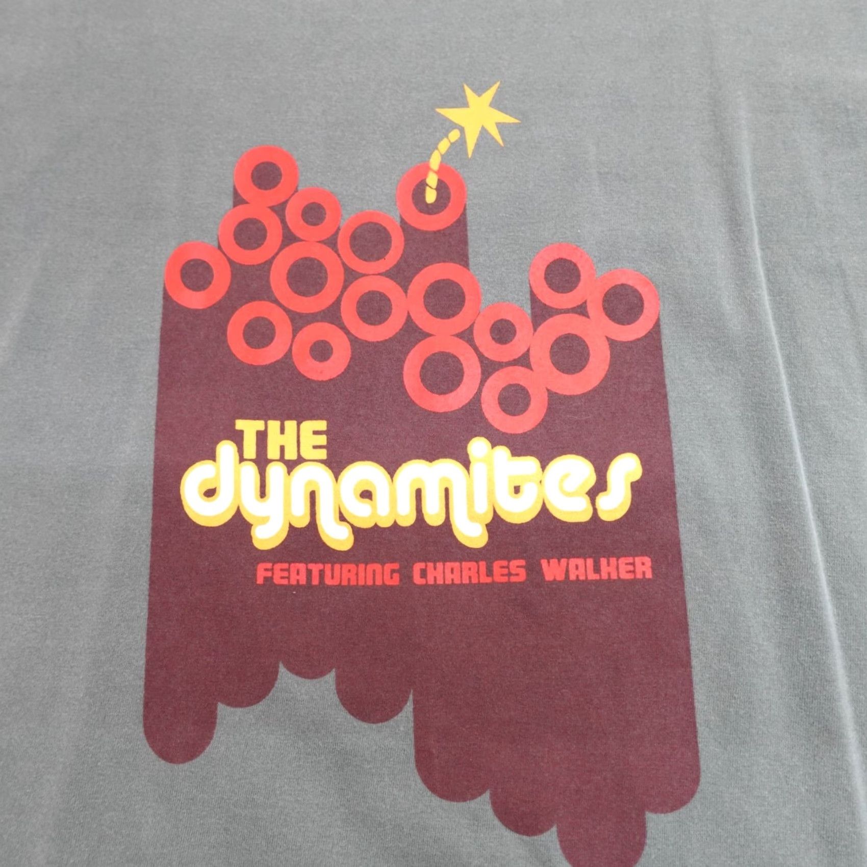 Vintage Dynamites Shirt XL Green Solid Cotton Charles Walker Shirt Men Green XL Crew Neck Short Sleeve T-Shirt Vintage No Unbranded Regular Graphic Print Size US XL / EU 56 / 4 - 2 Thumbnail