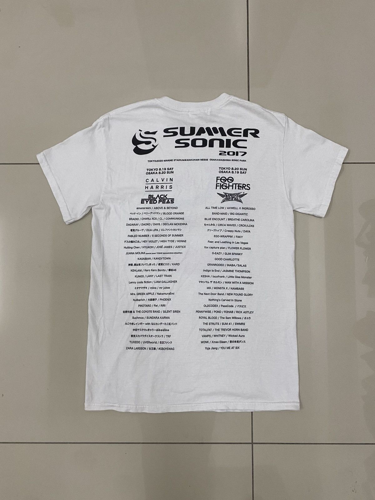 Band Tees × Japanese Brand × Vintage Summer sonic Size US XS / EU 42 / 0 - 1 Thumbnail