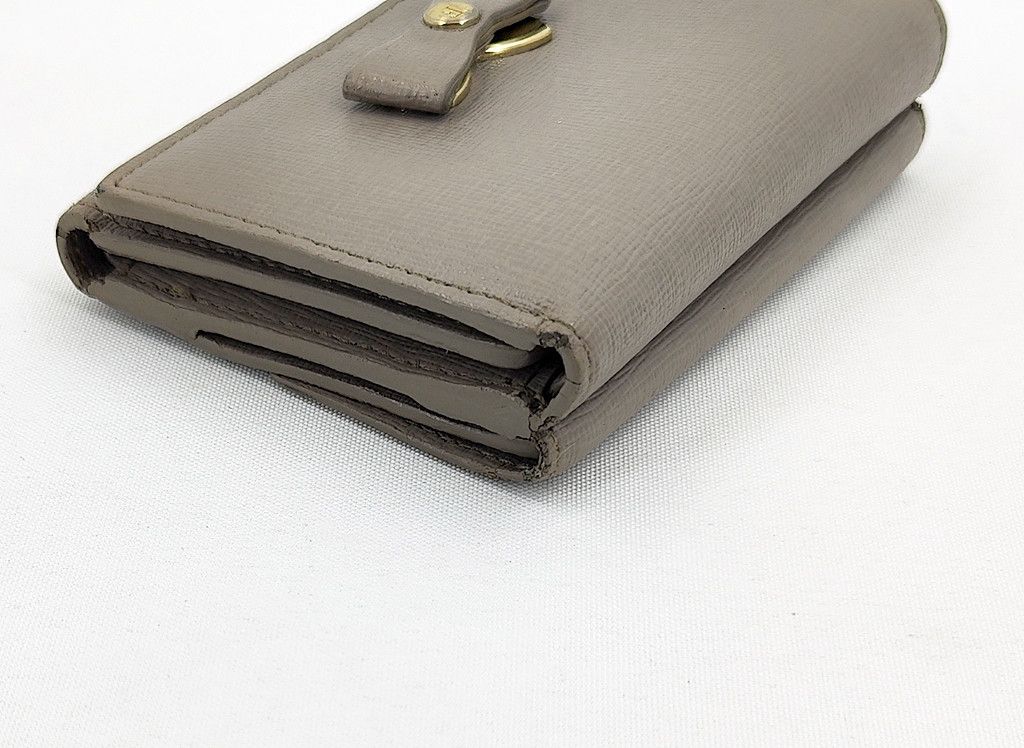 Furla FURLA ribbon tri fold full leather small wallet Size ONE SIZE - 9 Thumbnail