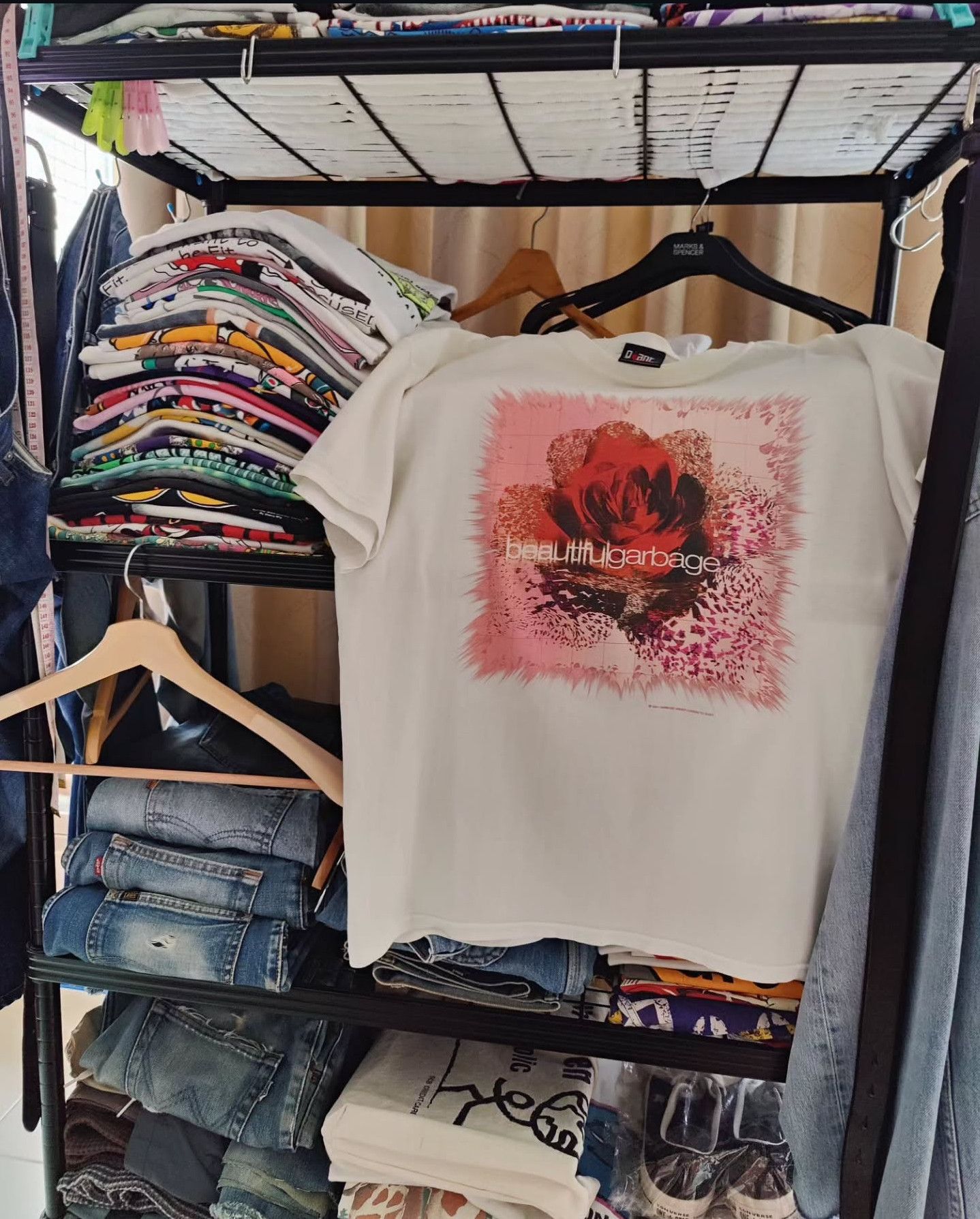 Band Tees × Giant × Vintage vintage Garbage - Beautiful Garbage Tour 2001 Size US L / EU 52-54 / 3 - 10 Thumbnail