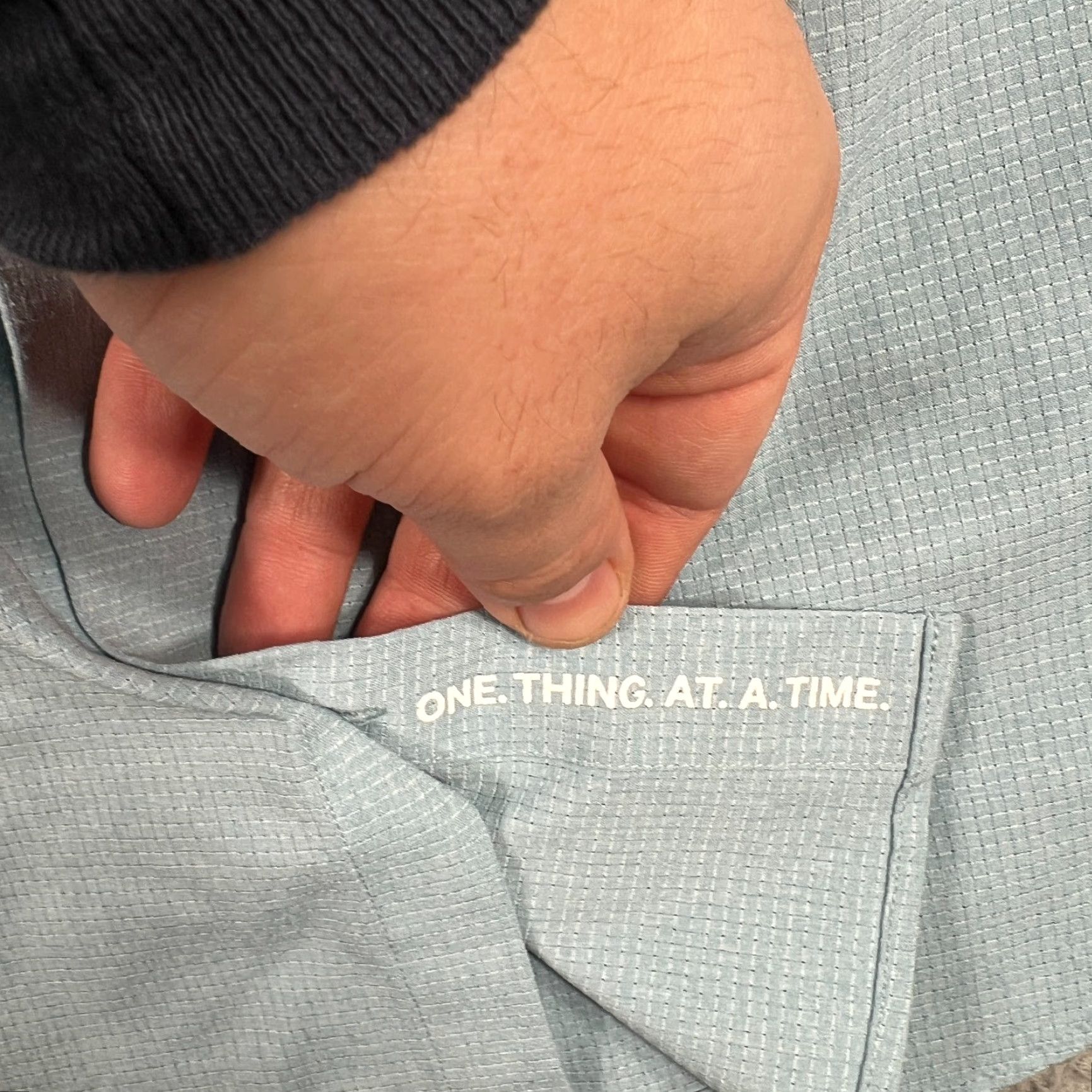 Lululemon Lululemon Airing Easy Short Sleeve Button-Up Shirt Mens M Blue Lightweight Breathable Quick Dry Vented Logo Size US M / EU 48-50 / 2 - 6 Thumbnail