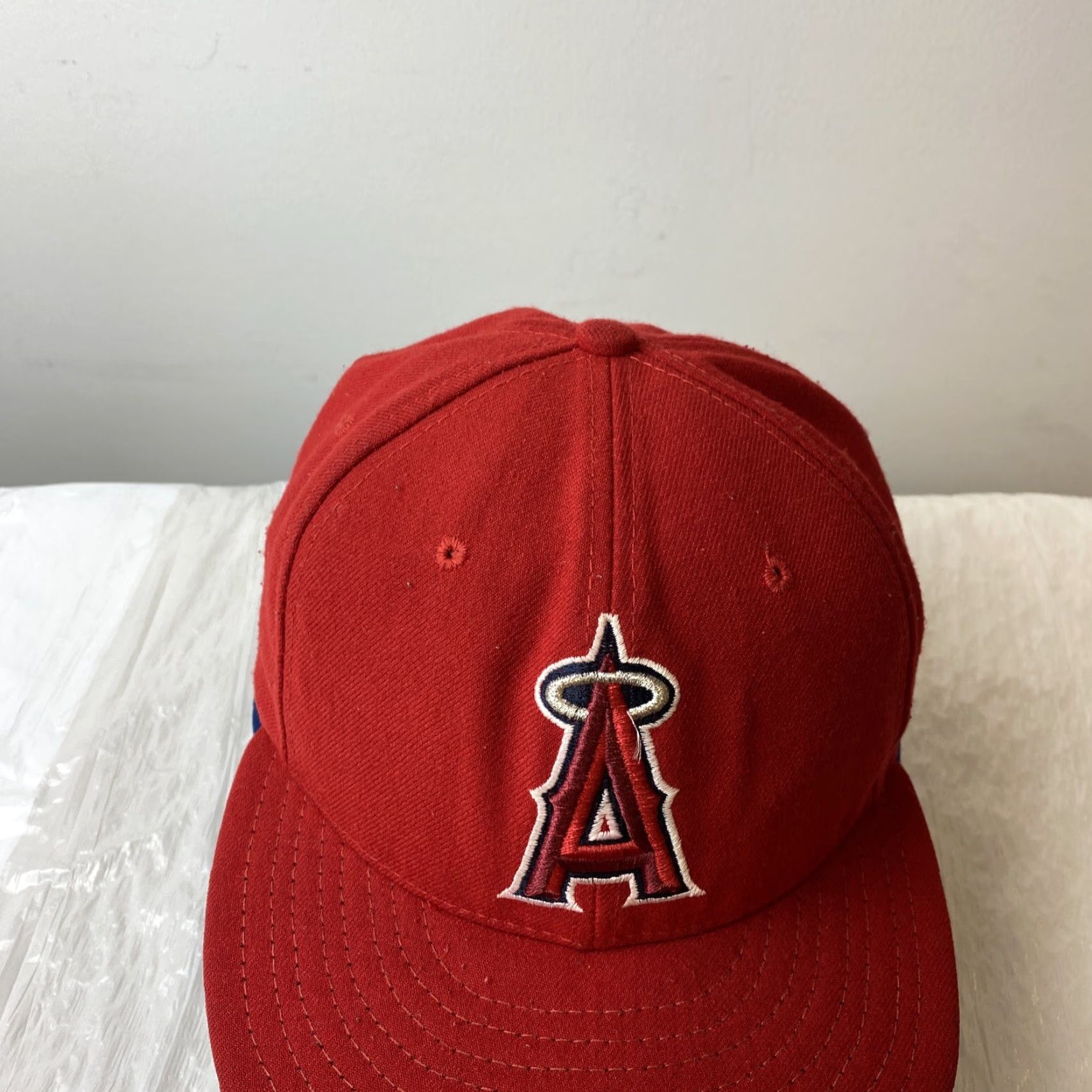 New Era New Era Los Angeles Angels 59 Fifty 5950 MLB Red Heated Fit Hat Cap /H-66 Size ONE SIZE - 3 Thumbnail