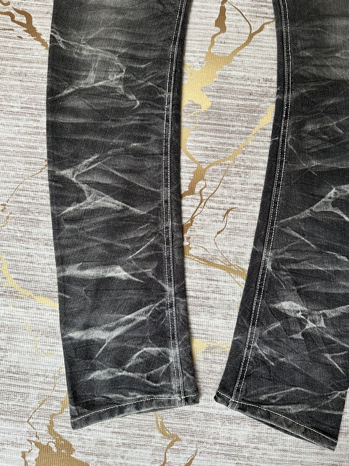 semanticdesign Semantic Design Claw Marks Curve Leg Strechable Denim Size US 30 / EU 46 - 6 Thumbnail