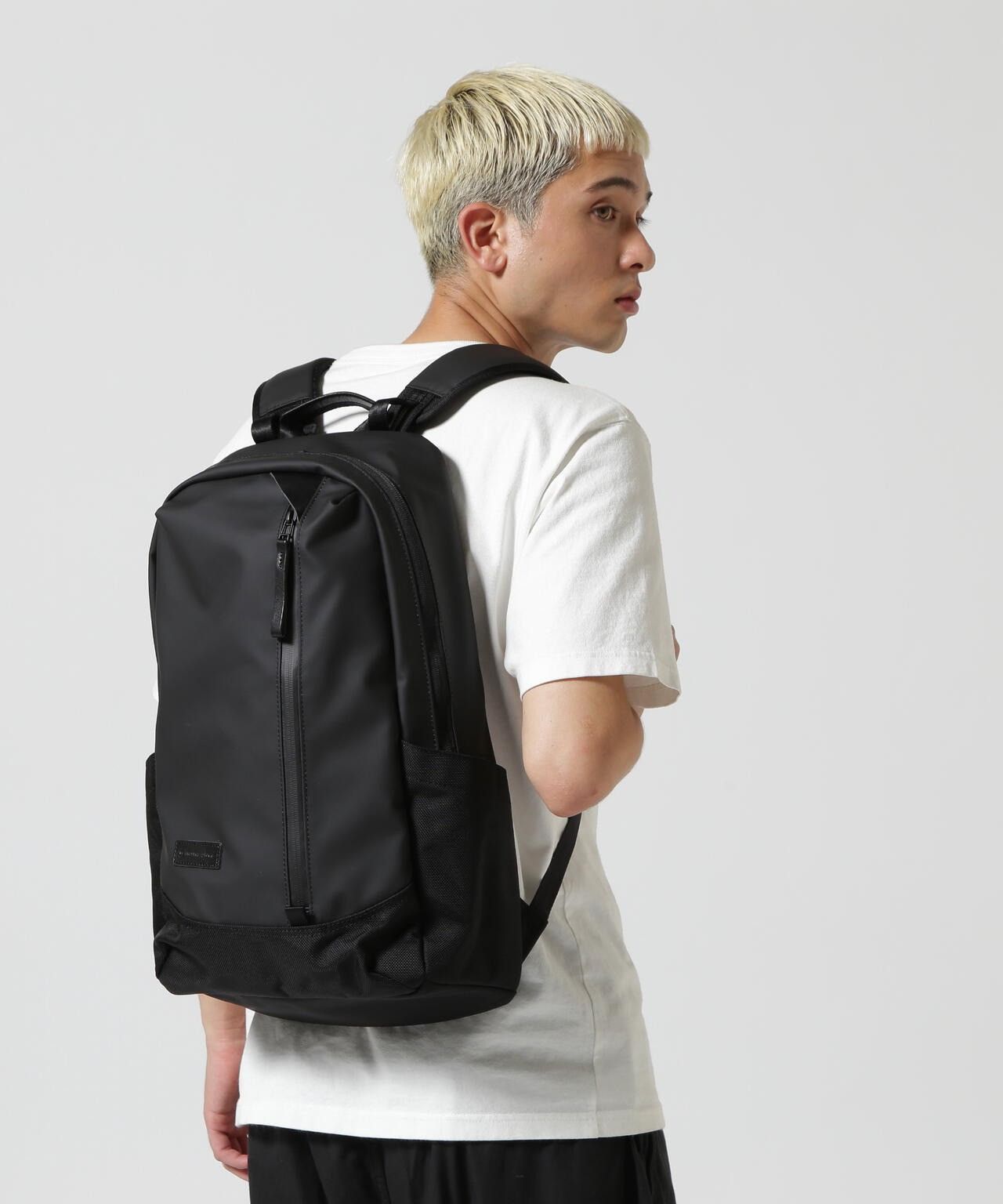 MasterPiece MASTER-PIECE Japan 'Slick' Backpack - CORDURA Nylon/Leather ...