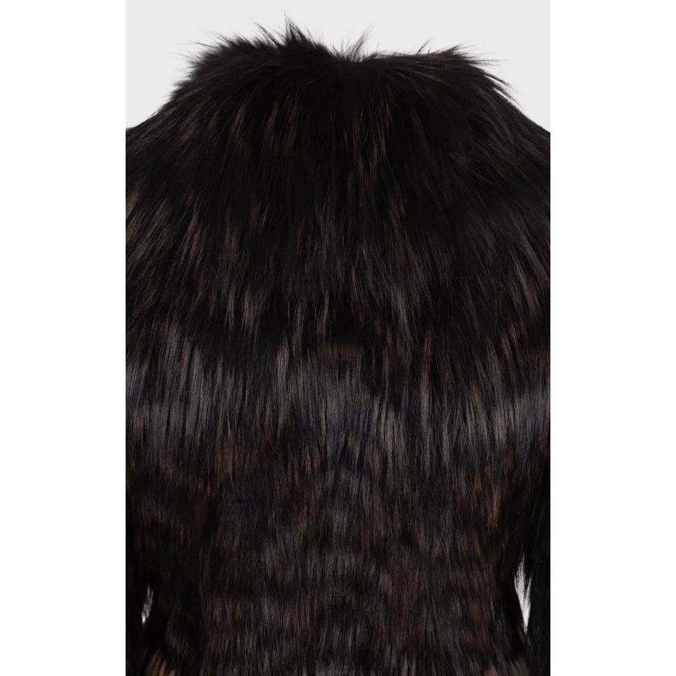 Blumarine Blumarine Brown Fox Fur Coat Size 40 / S Size S / US 4 / IT 40 - 5 Thumbnail