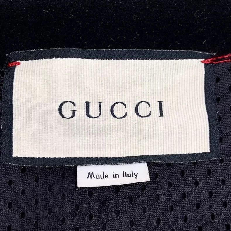 Gucci Gucci Black Logo Zip Jacket Size XS-2505 Size US XS / EU 42 / 0 - 6 Thumbnail
