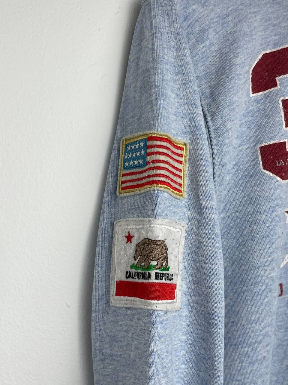 La Martina × Polo Ralph Lauren × Vintage La Martina Rugby Sweatshirt Vintage Center Pony RRL Styl Y2K Size US L / EU 52-54 / 3 - 5 Thumbnail