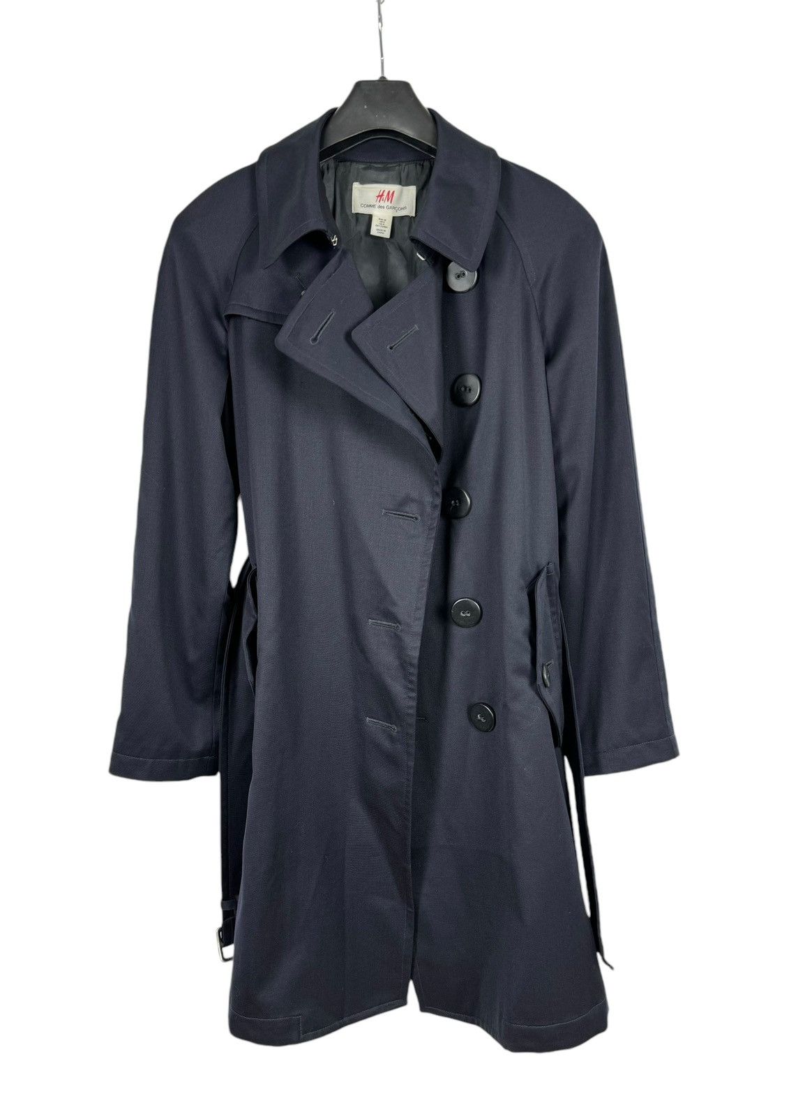Comme des Garcons Comme des Garcons Wool Trench Coat Belted size US8 EU38 Size M / US 6-8 / IT 42-44 - 14 Thumbnail