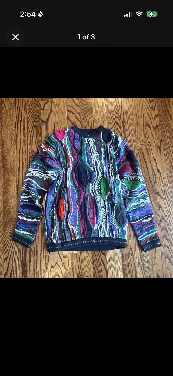 Coogi Coogi Blister Crew Neck Size US L / EU 52-54 / 3 - 4 Thumbnail