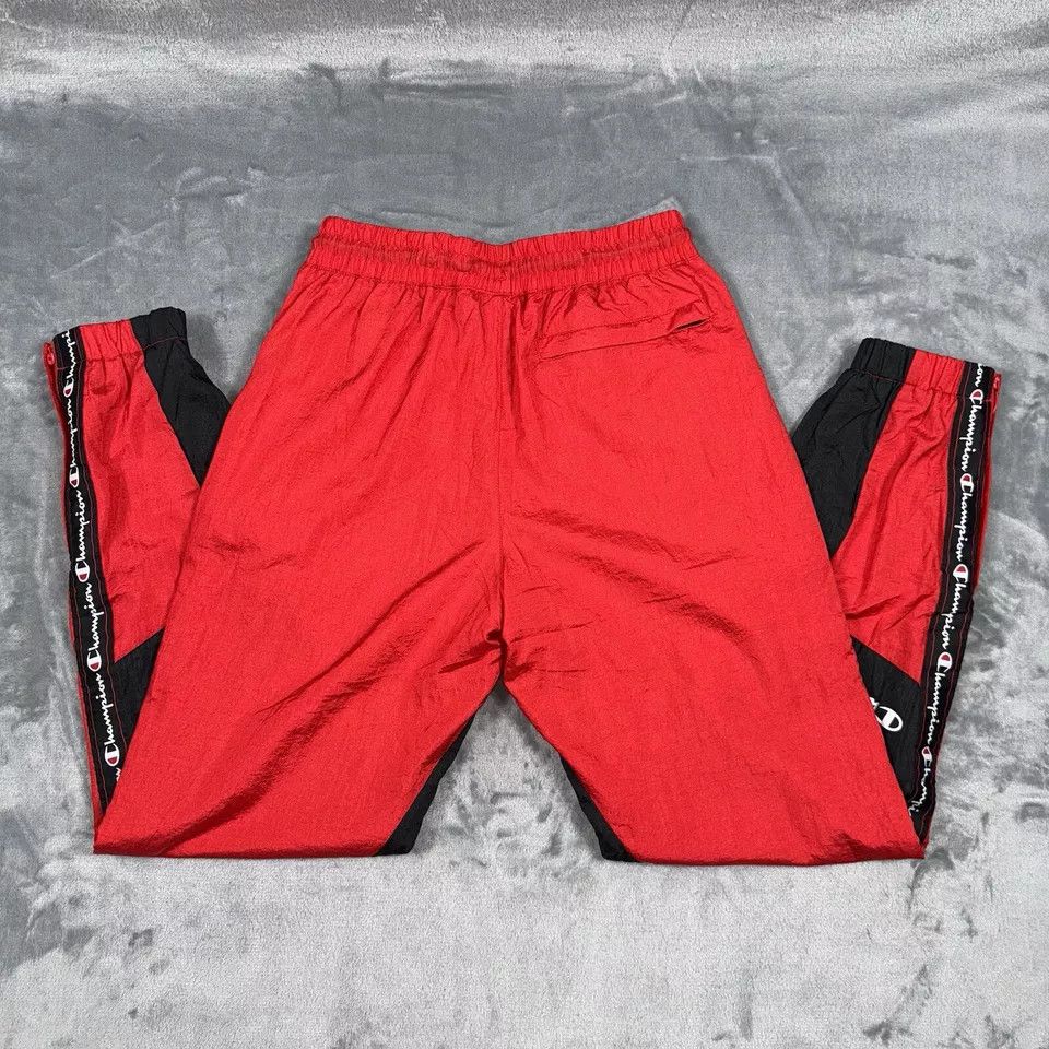 Champion Champion 100% Nylon Windsuit Pants Red Size US 30 / EU 46 - 2 Thumbnail