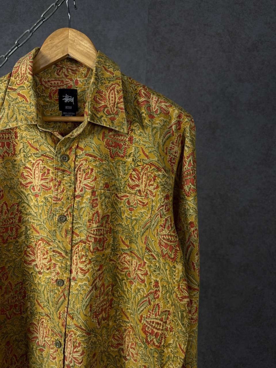 Stussy Stussy vintage designer crazy shirt Size US M / EU 48-50 / 2 - 2 Thumbnail