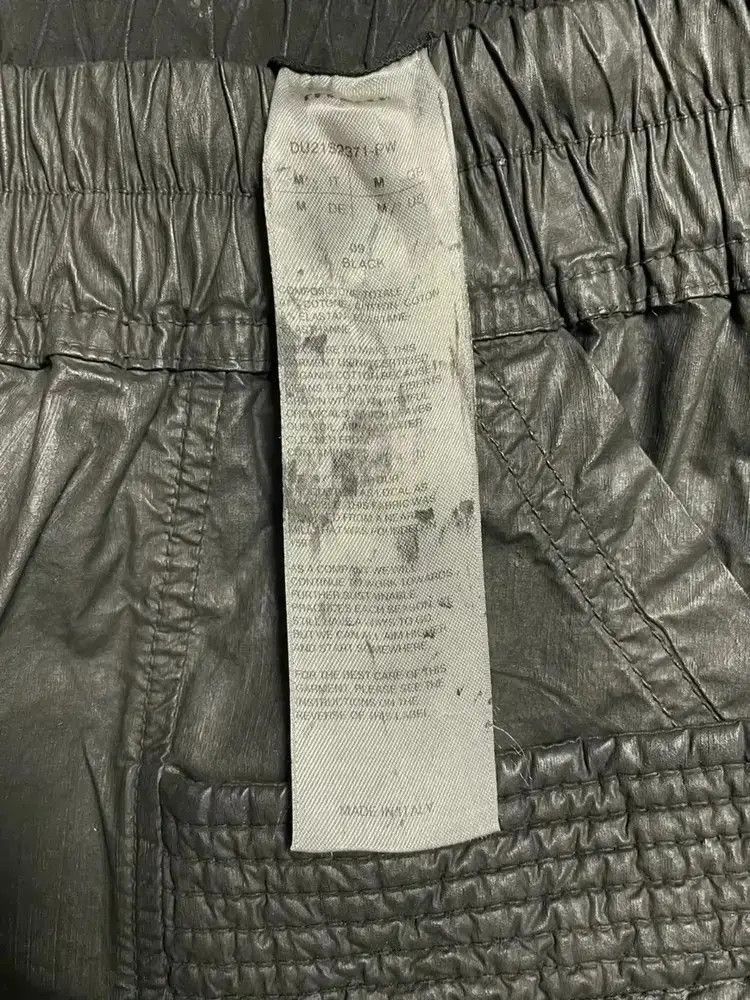 Rick Owens Sz M Rick Owens Drkshdw Waxed Cropped Sweatpants-2507 Size US 32 / EU 48 - 4 Thumbnail