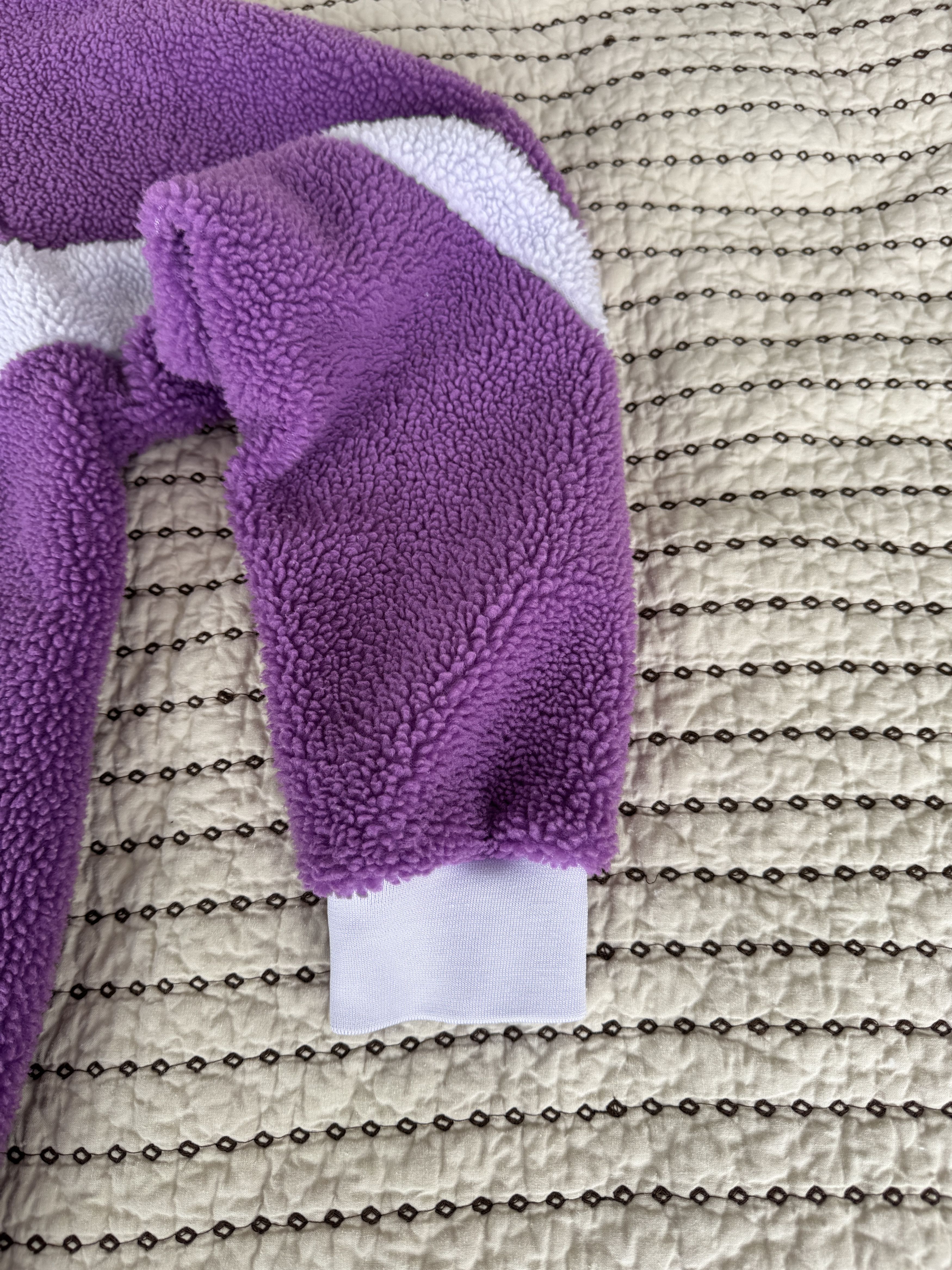 Nike VINTAGE NIKE REVERSIBLE BOA FLEECE JACKET FUSCHIA PURPLE MED Size US M / EU 48-50 / 2 - 6 Thumbnail