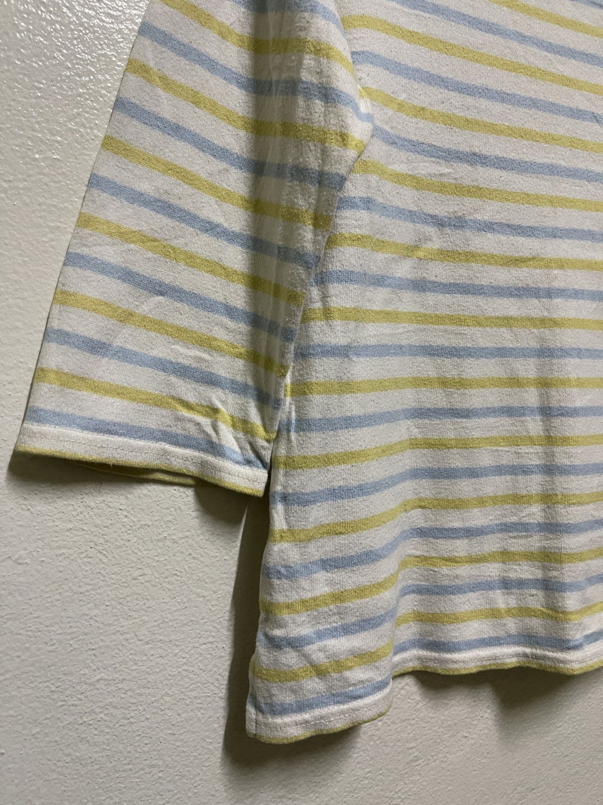 Beams Plus × Japanese Brand Beams Heart Boat Neck Stripe T Shirt Size S / US 4 / IT 40 - 3 Thumbnail