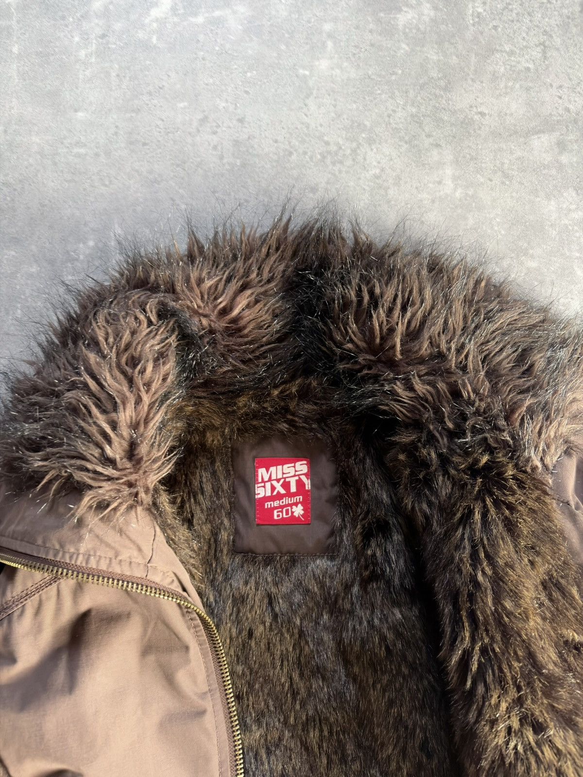 Miss Sixty Miss Sixty Faux Fur Lined Slim Jacket Coat M Size M / US 6-8 / IT 42-44 - 8 Thumbnail