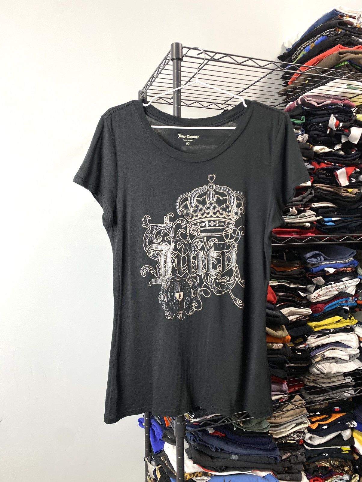 If Six Was Nine Vintage Juicy Couture T Shirt Queen Size L / US 10 / IT 46 - 1 Thumbnail