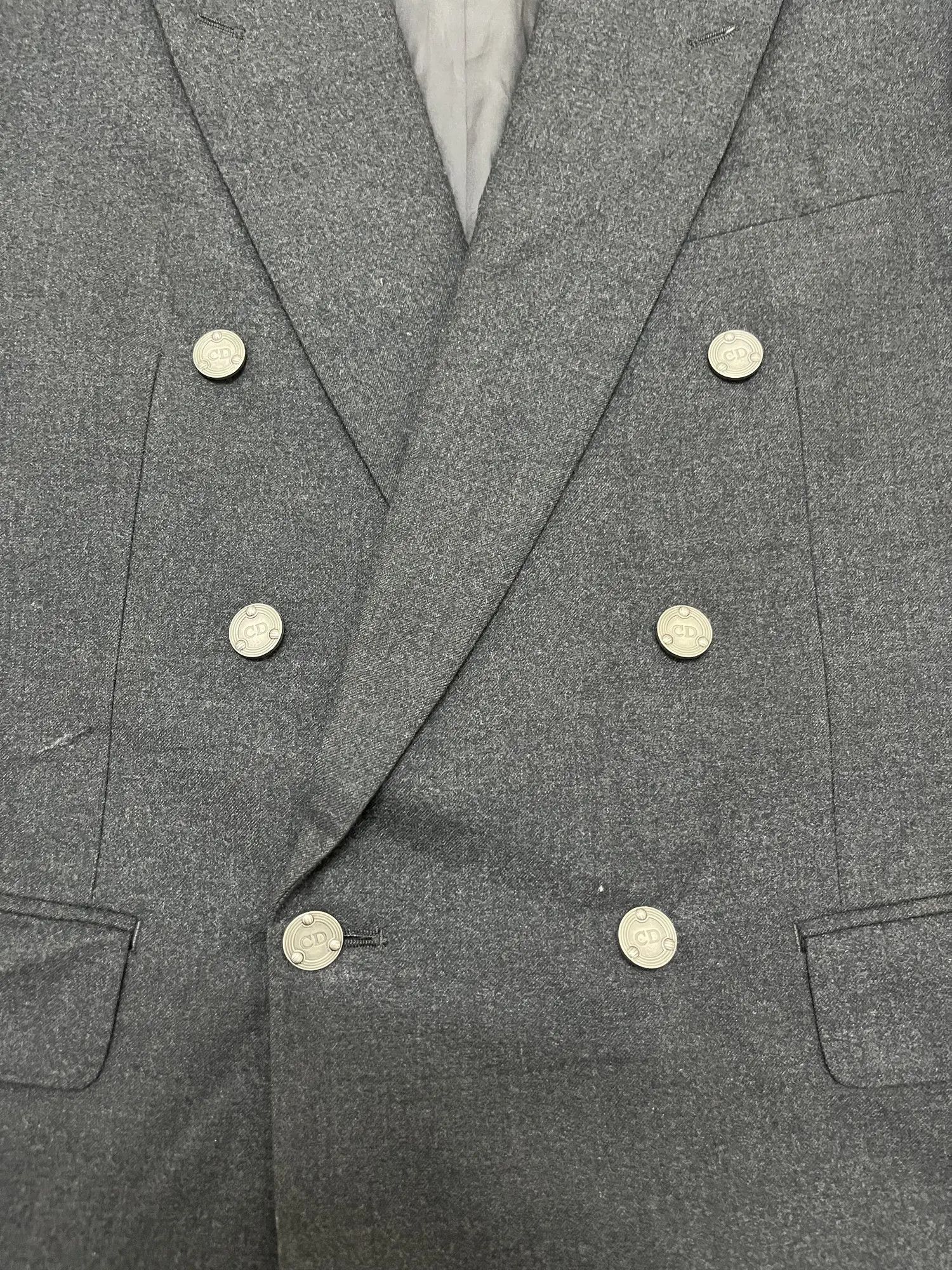 Christian Dior Monsieur Dior 6 Buttons Wool Jacket Size US L / EU 52-54 / 3 - 8 Thumbnail