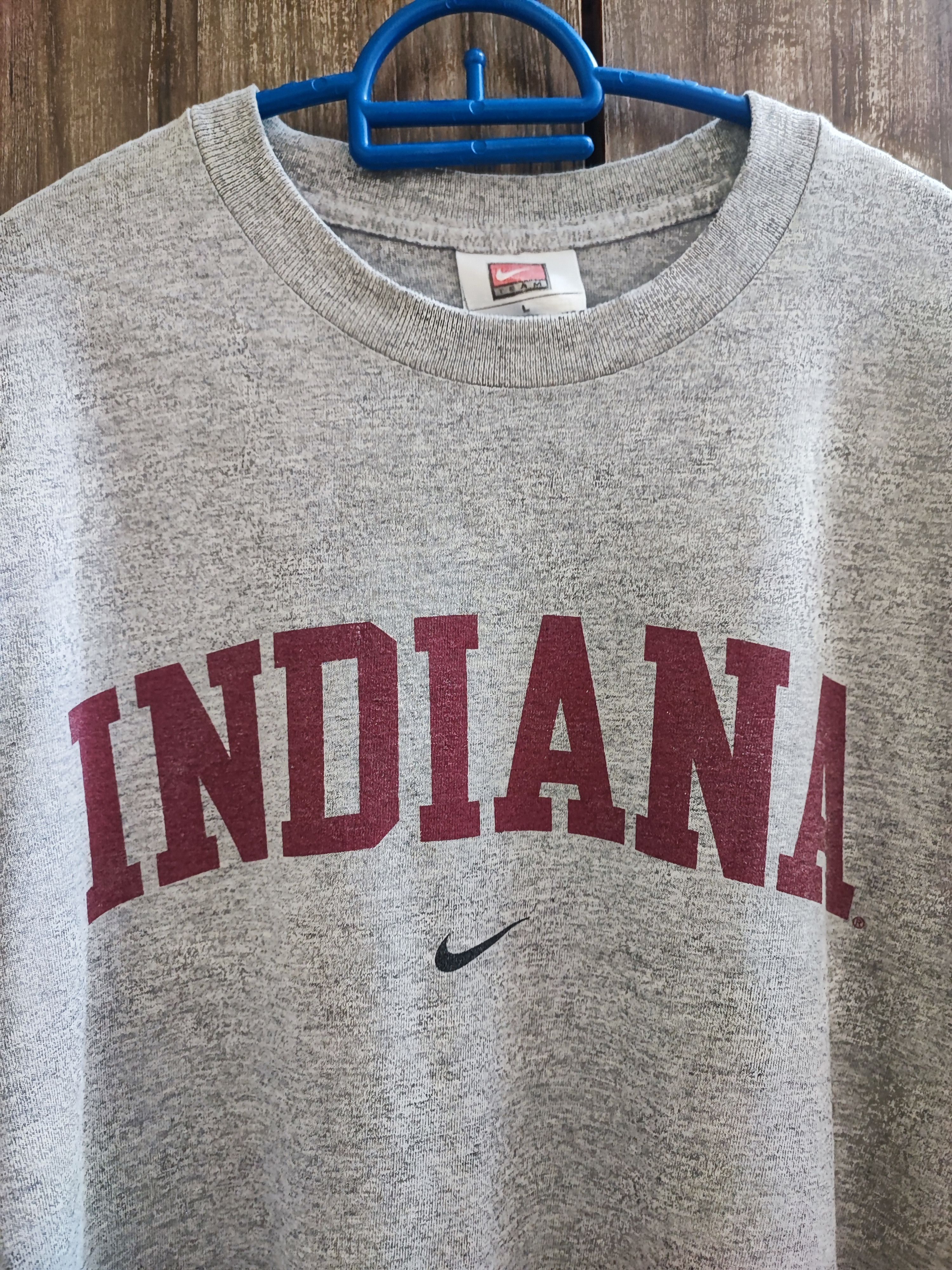 Nike × Vintage Vintage Oversized Nike Indiana University Size US L / EU 52-54 / 3 - 2 Thumbnail