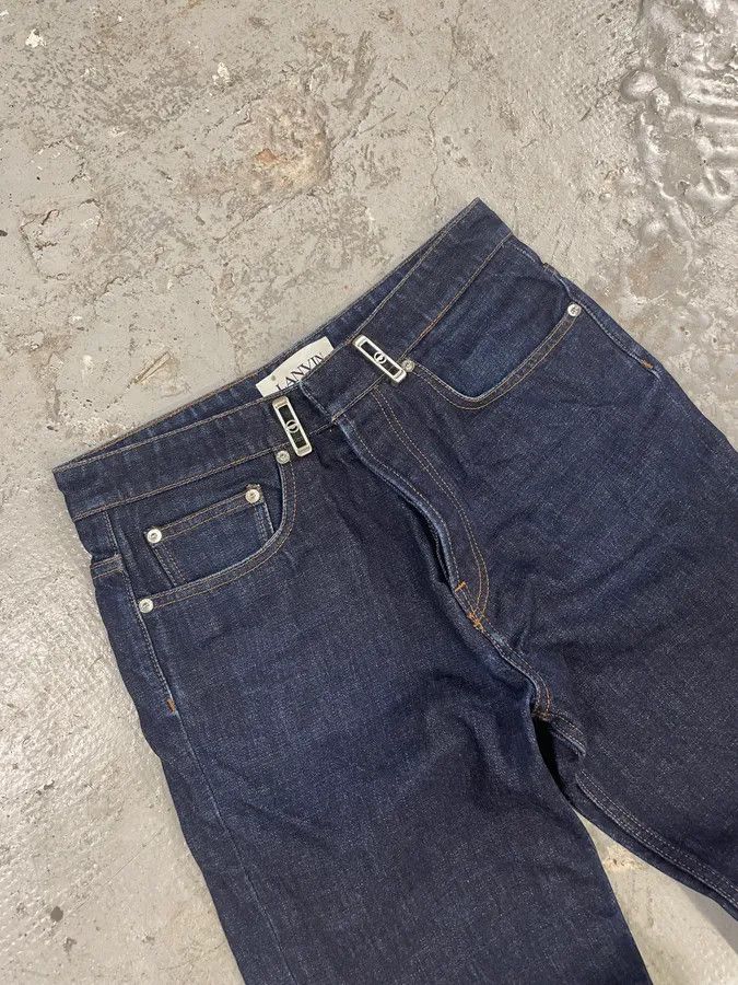 Lanvin Lanvin Brut Denim Straight Jeans Size US 30 / EU 46 - 5 Thumbnail
