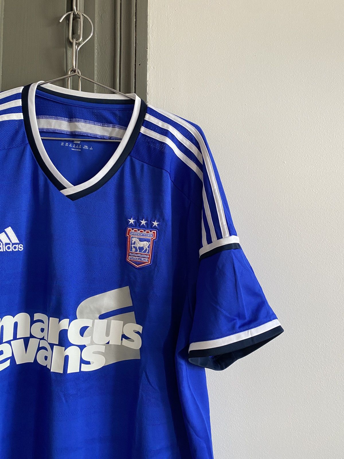 Adidas 2014-2015 Adidas Ipswich Town Home Kit Jersey XXL Size US XXL / EU 58 / 5 - 8 Thumbnail
