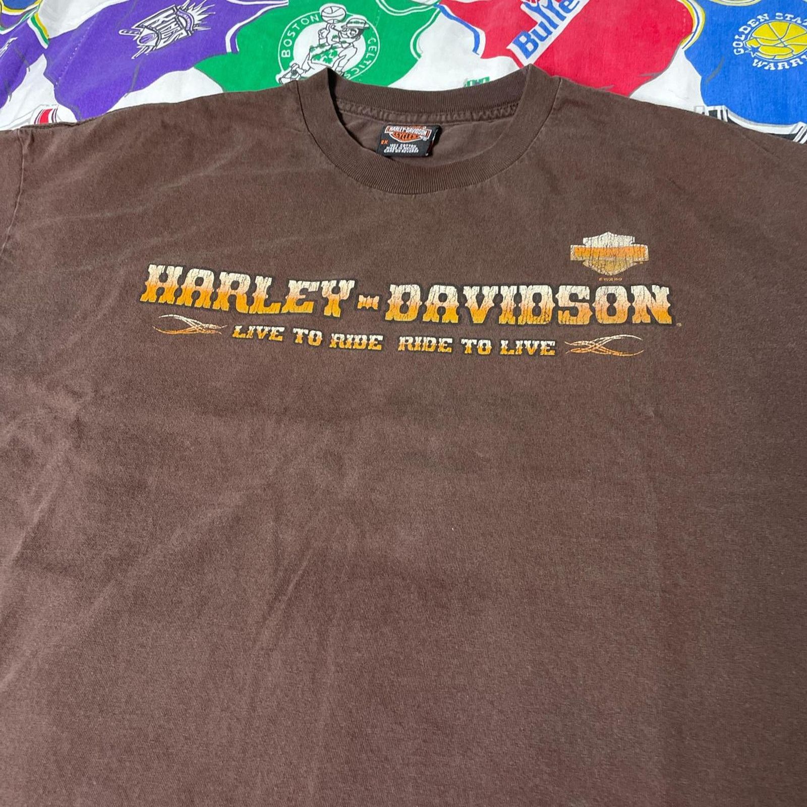 Harley Davidson VTG 2004 Harley Davidson Motorcycle Mens Sz XL T-Shirt Size US XL / EU 56 / 4 - 3 Thumbnail