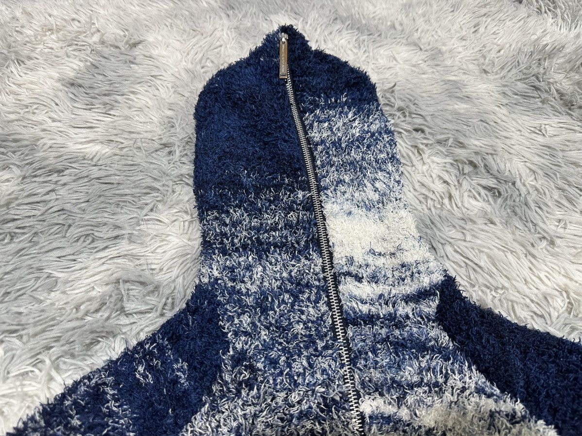 BUFFALO BOBS 🔥Y2K Buffalo Bobs Gradient Boa Knit Hoodie Full Zip Size US M / EU 48-50 / 2 - 5 Thumbnail
