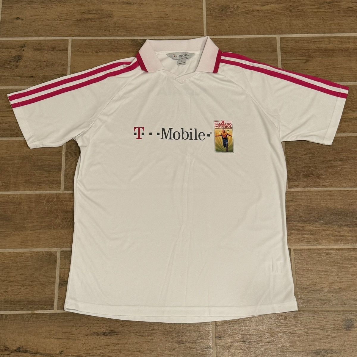 Vintage T-Mobile “LLAMADO DEL FUTBOL” Nokia Soccer Jersey