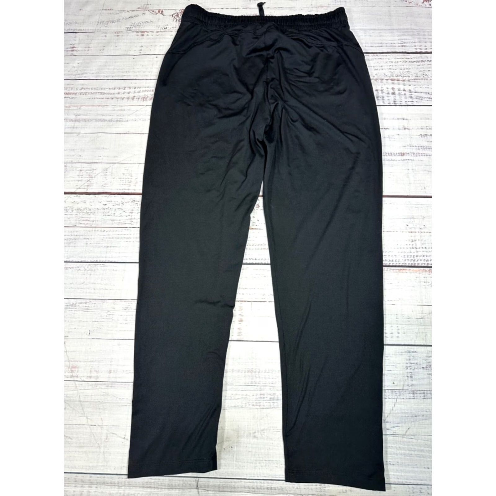 Pinko PINK Active Womens Pants Size L Black Drawstring Pull On Sweatpants Slim Leg Cat: Activewear Size 36" / US 14 / IT 50 - 7 Thumbnail
