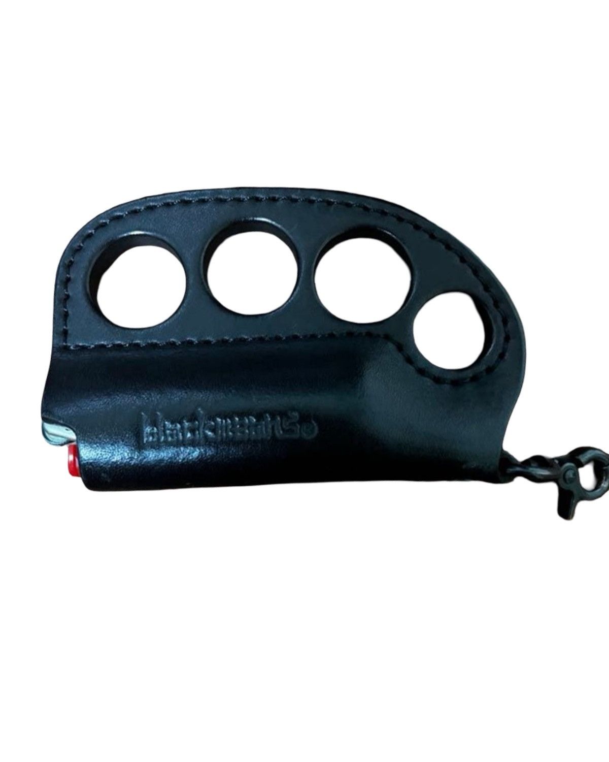 Blackmeans Black Leather Knuckle Lighter Case | Grailed