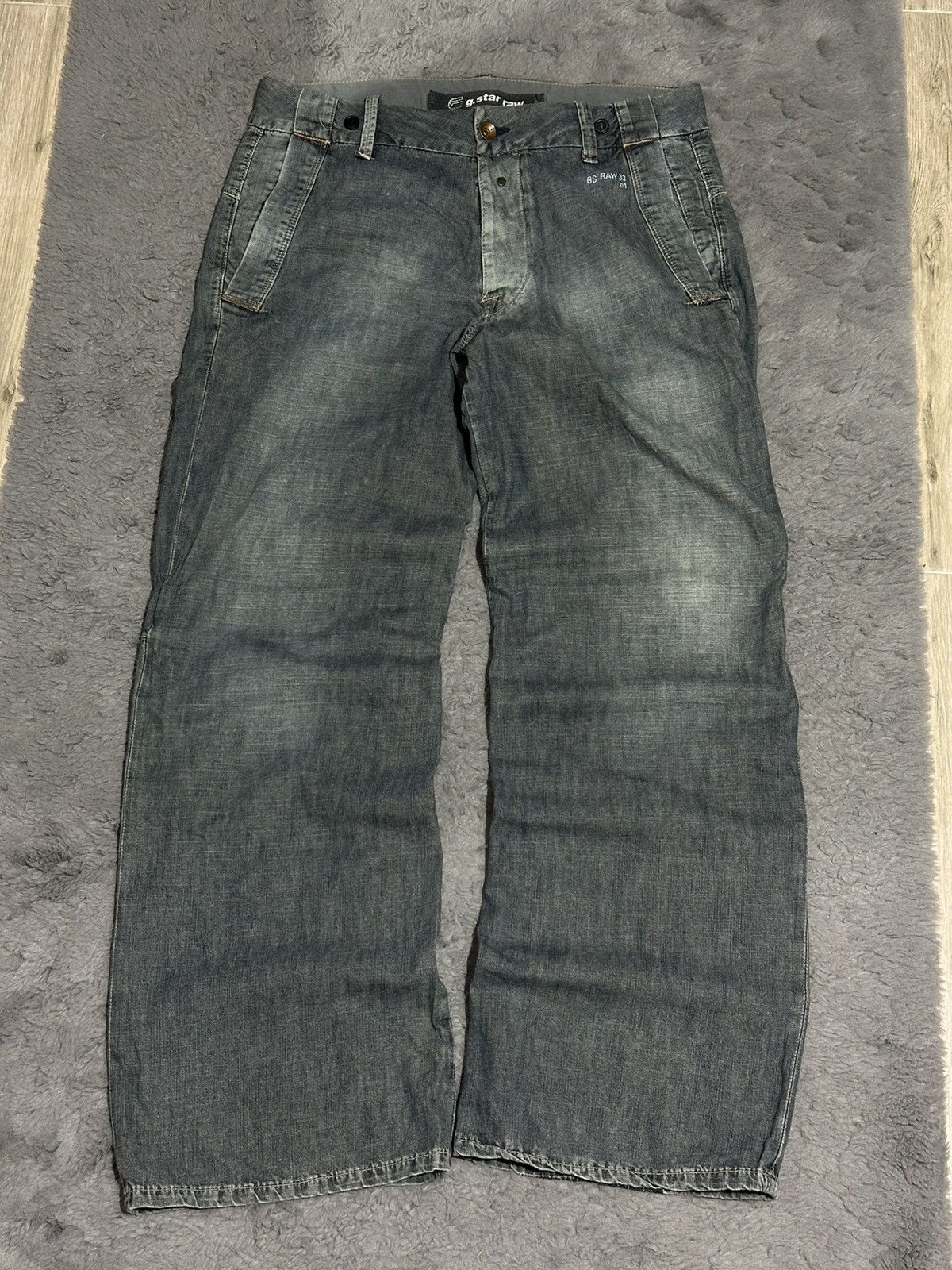 G-Star Vintage G-Star Raw Utility Denim Jeans Size US 32 / EU 48 - 1 Thumbnail