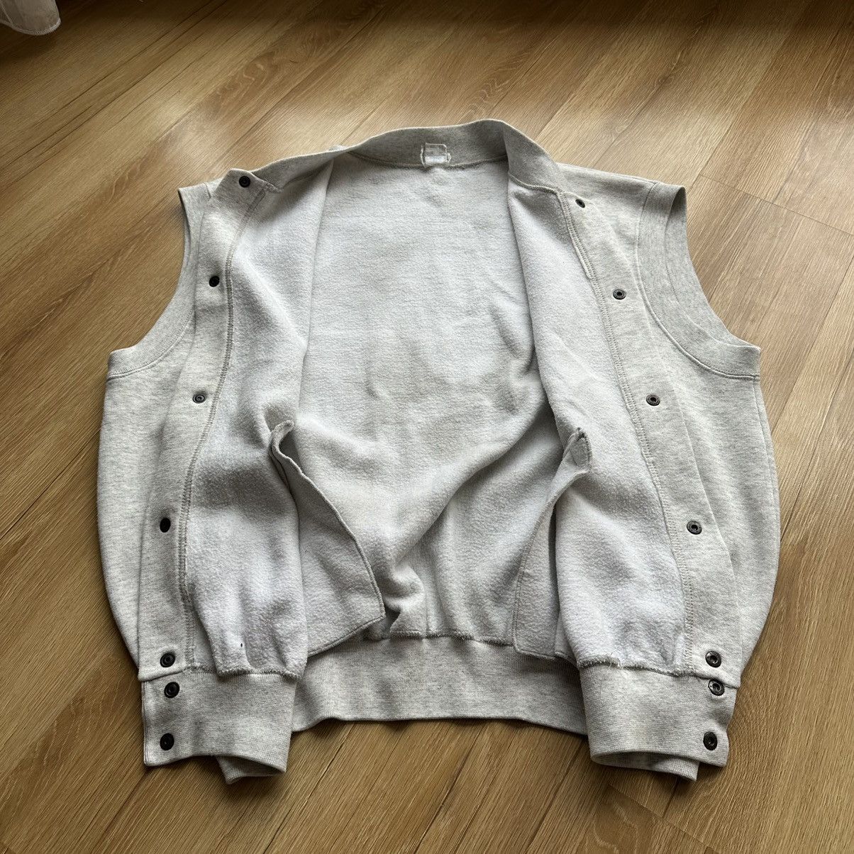 Champion Vintage Champions 90s Reverse Weave Button Vest Sweatshirt Size US XL / EU 56 / 4 - 6 Thumbnail