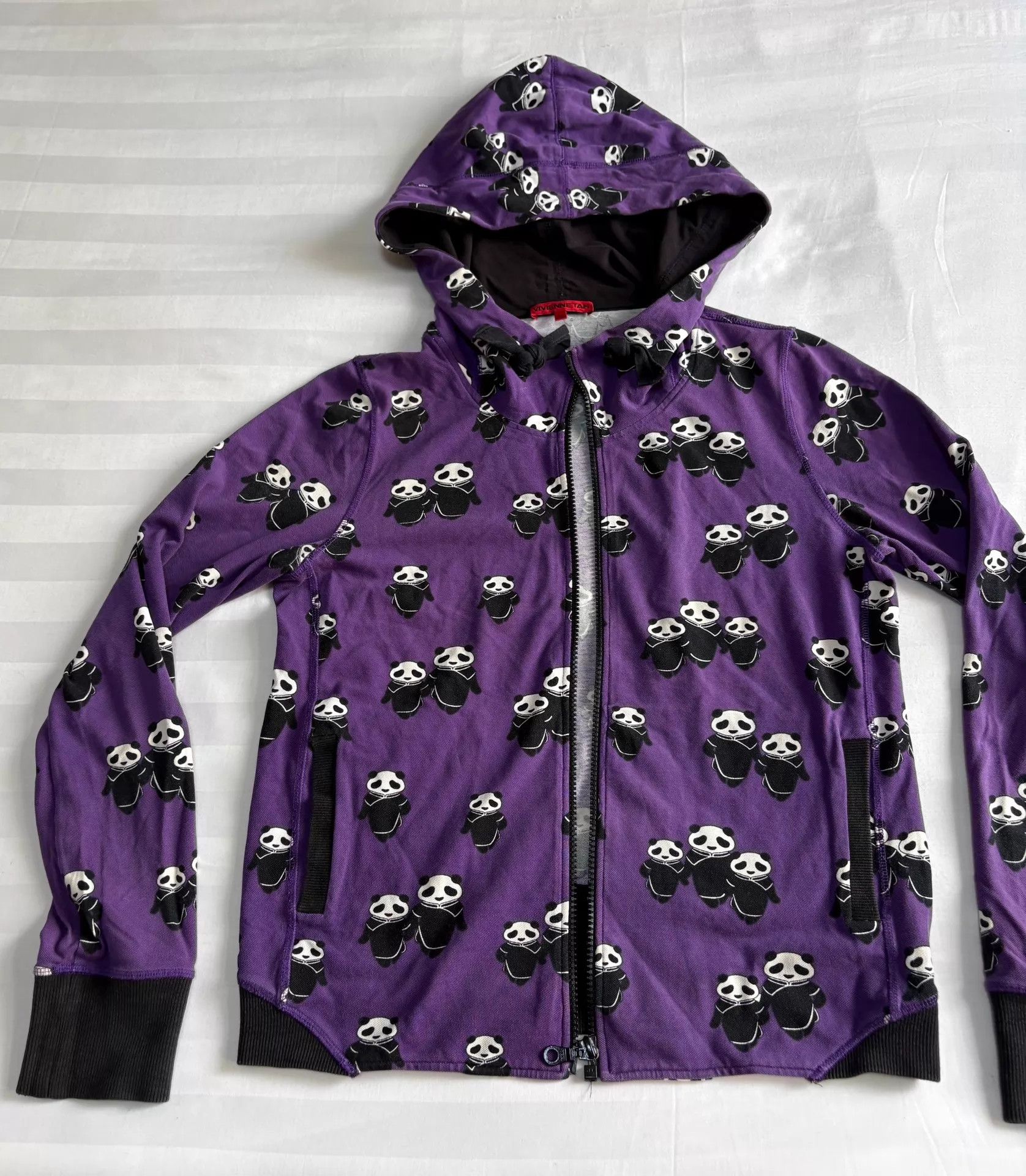 Vivienne Tam Vivienne Tam Vintage Panda Print Hoodie Size M / US 6-8 / IT 42-44 - 3 Thumbnail