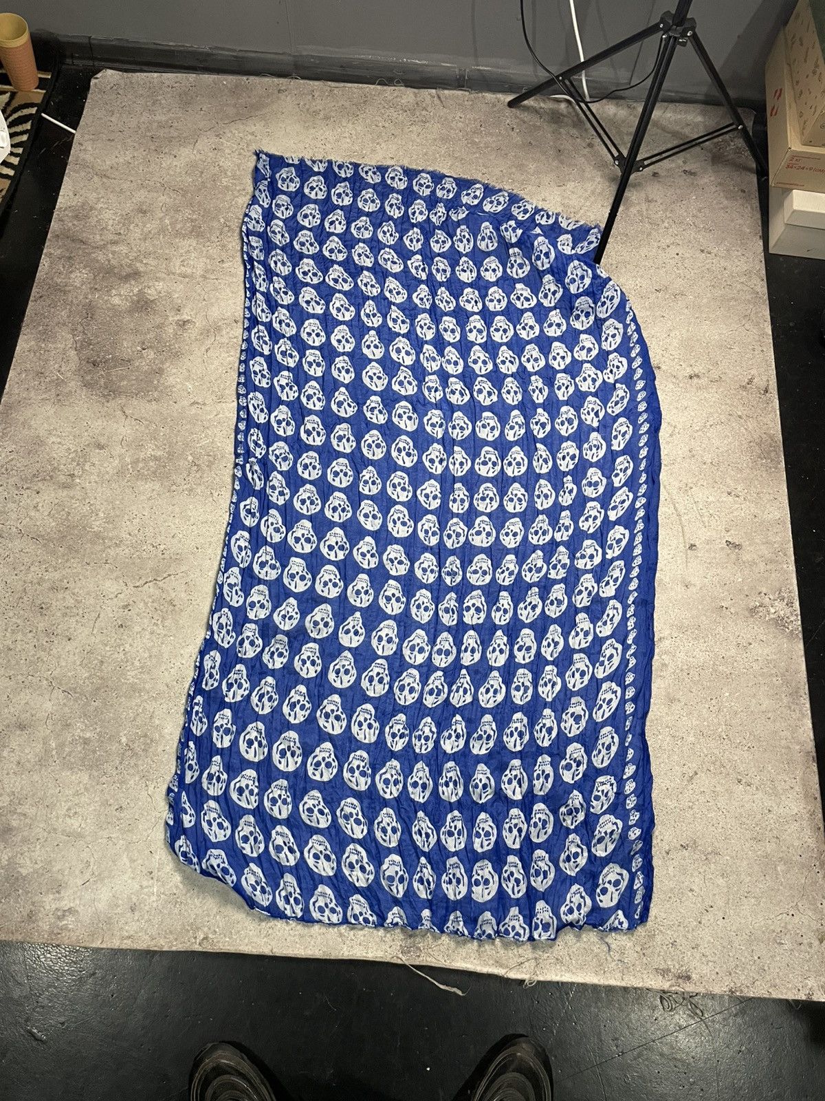 Vintage Unbranded Alexander McQueen style scarf Size ONE SIZE - 3 Thumbnail