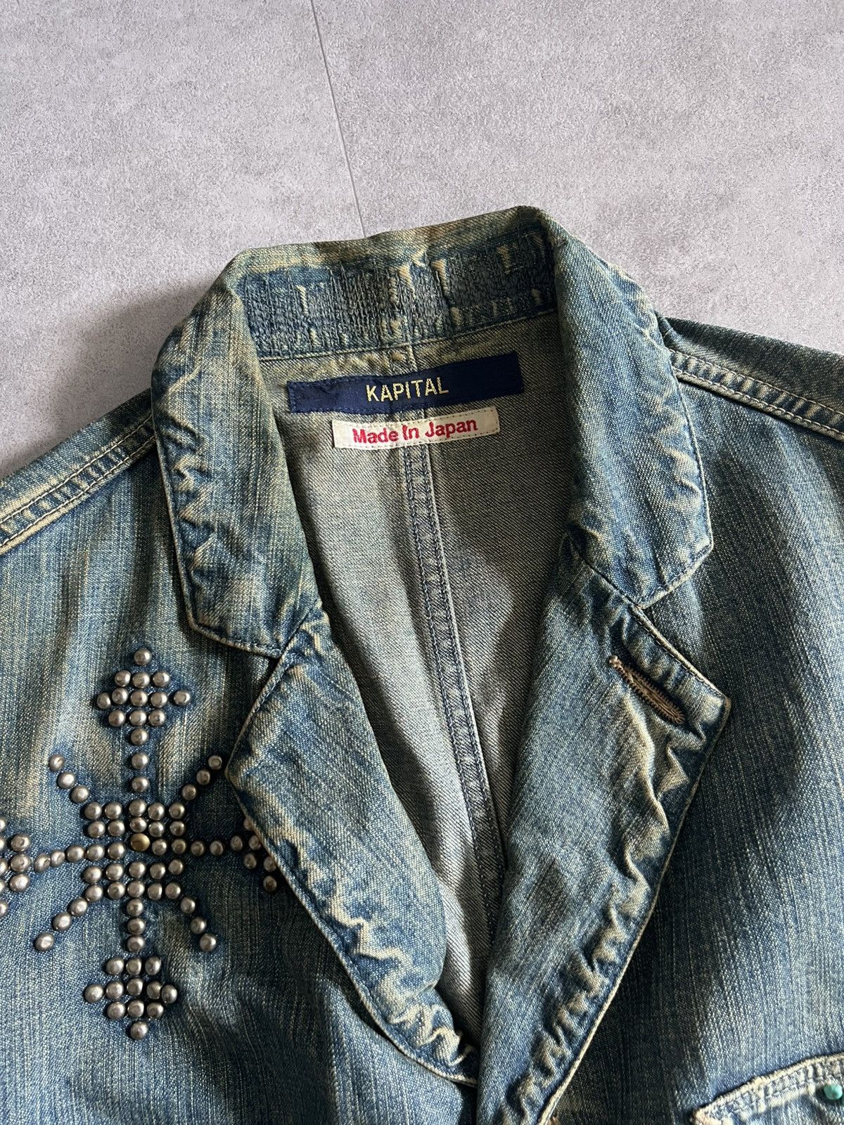 Kapital × Kapital Kountry Kapital Patchwork Denim Jacket Size US M / EU 48-50 / 2 - 8 Thumbnail