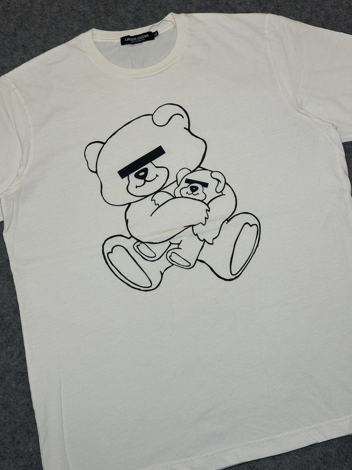 Undercover Undercover white t-shirt a black graphic of a teddy bear. Size US XL / EU 56 / 4 - 2 Thumbnail