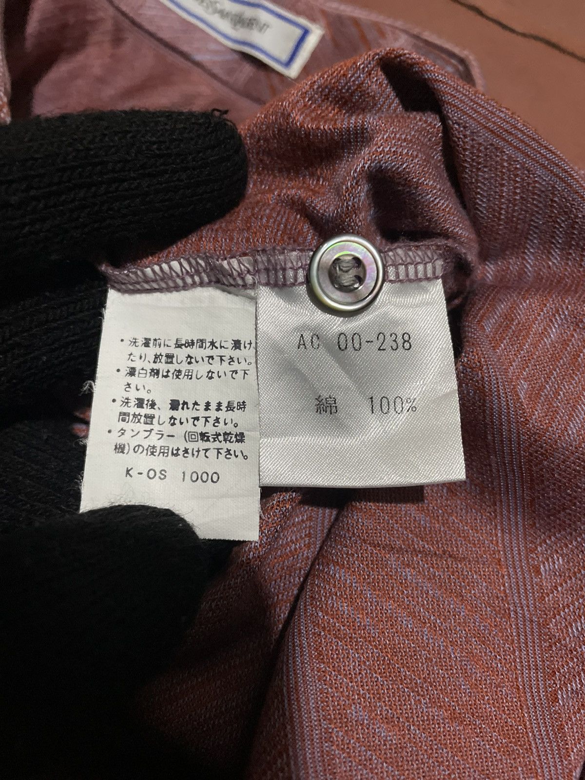 Vintage × Yves Saint Laurent Yves Saint Laurent Polo Shirt Size US M / EU 48-50 / 2 - 8 Thumbnail