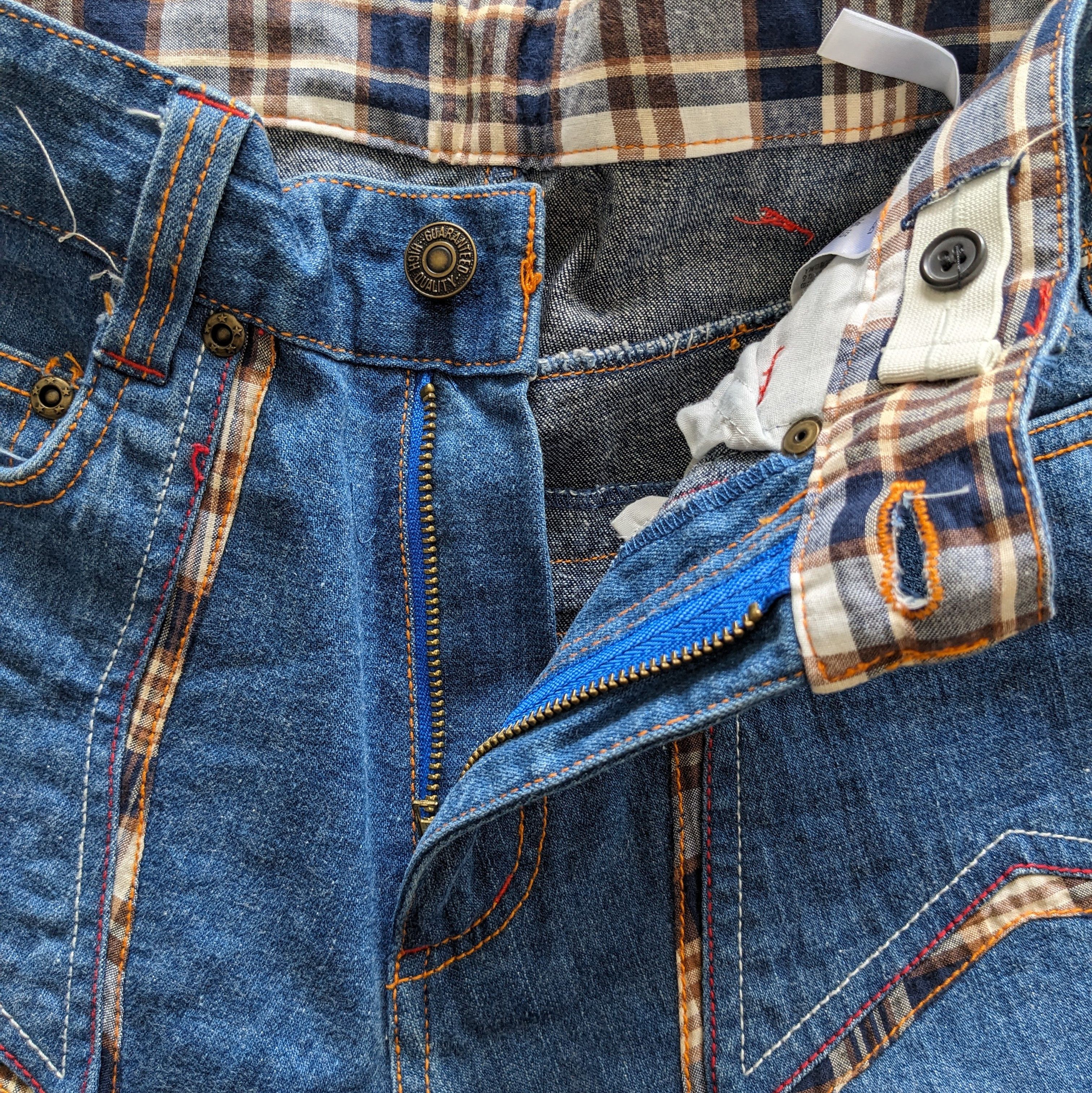 Vintage Vintage SKULLS XYZ Japanese Brand Jeans Size US 26 / EU 42 - 6 Thumbnail