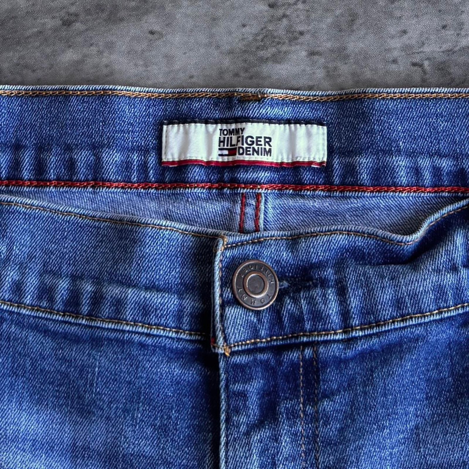 Tommy Hilfiger × Vintage Vintage Y2K Tommy Hilfiger Grunge Opium Denim Jeans Size US 40 / EU 56 - 3 Thumbnail