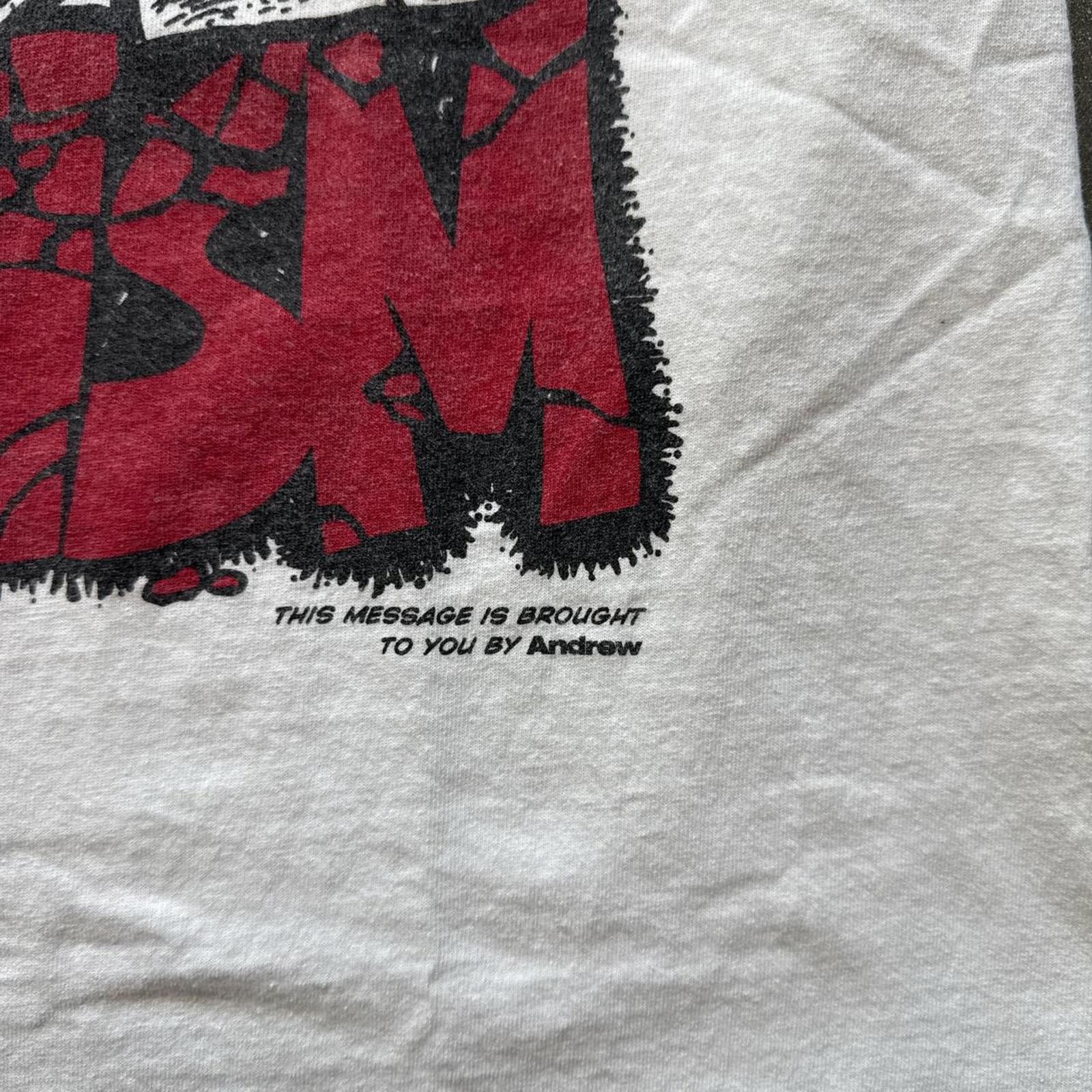 Other Andrew Stomp On "Racism" T-Shirt With Bold Red & Black Size US S / EU 44-46 / 1 - 4 Thumbnail