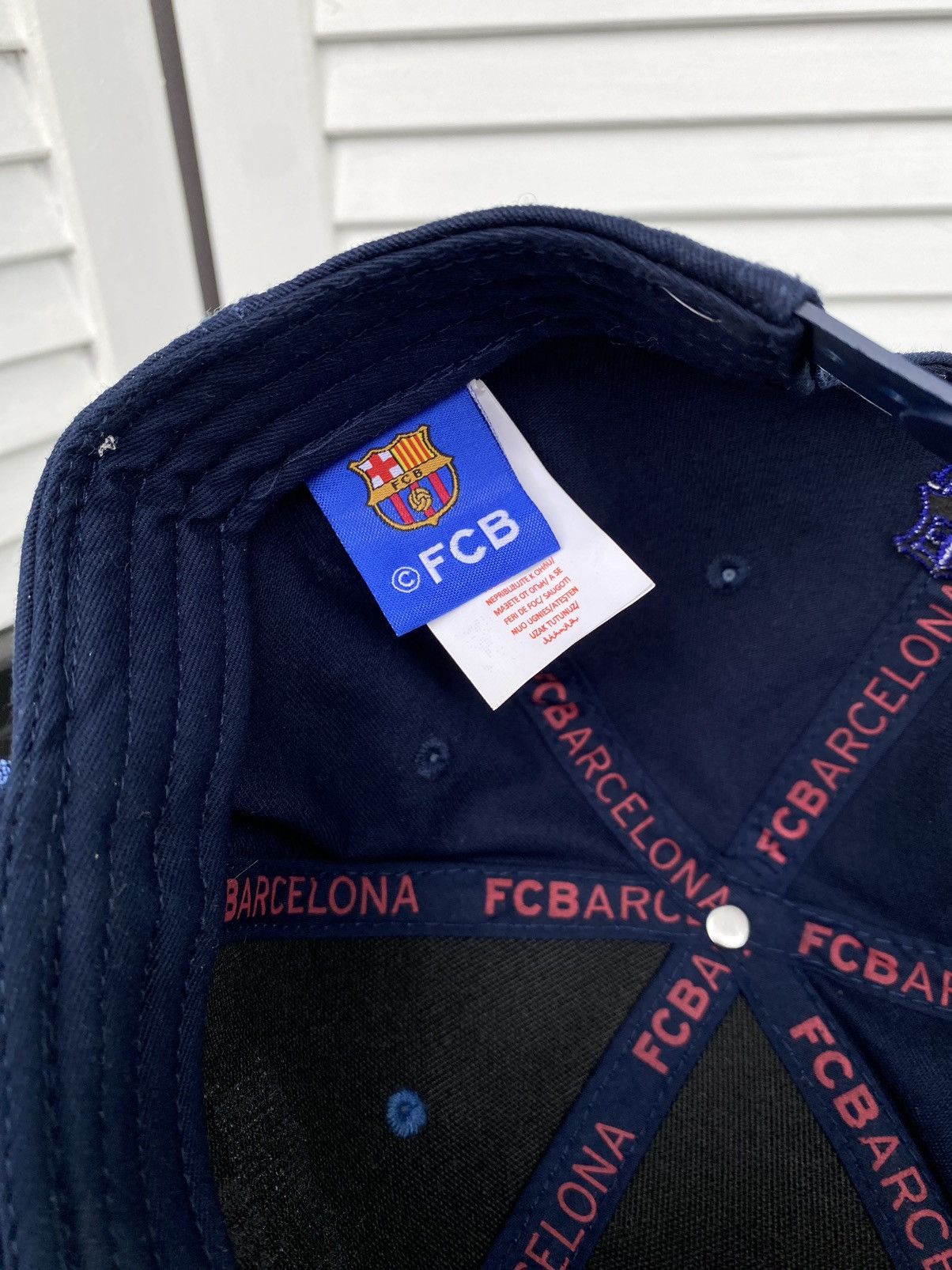 Nike Officially Licensed FCB FC Barcelona Snapback Blue Cap Hat Size ONE SIZE - 12 Thumbnail