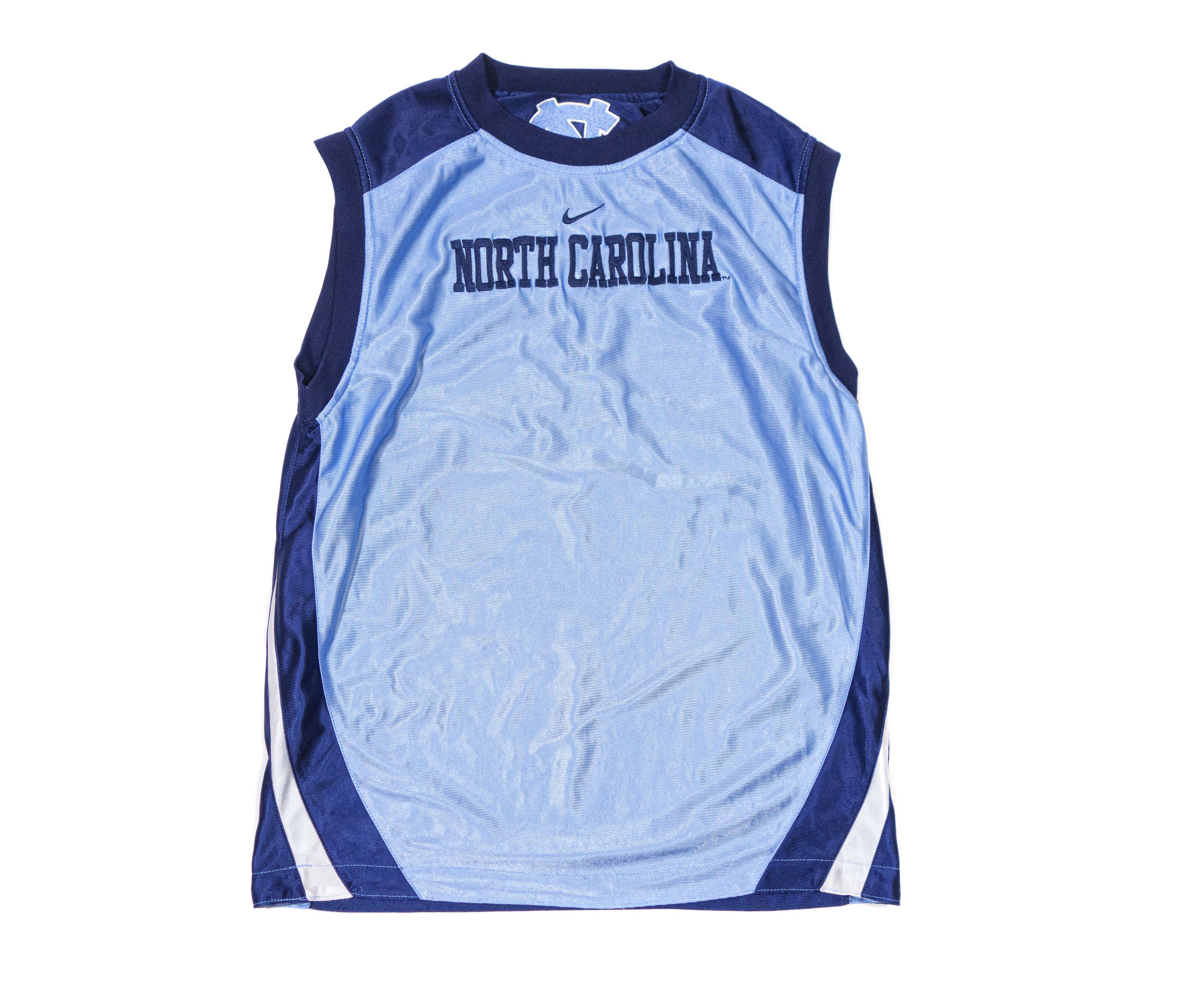 90S North Carolina Big Logo Reversible Tank Jersey Vintage