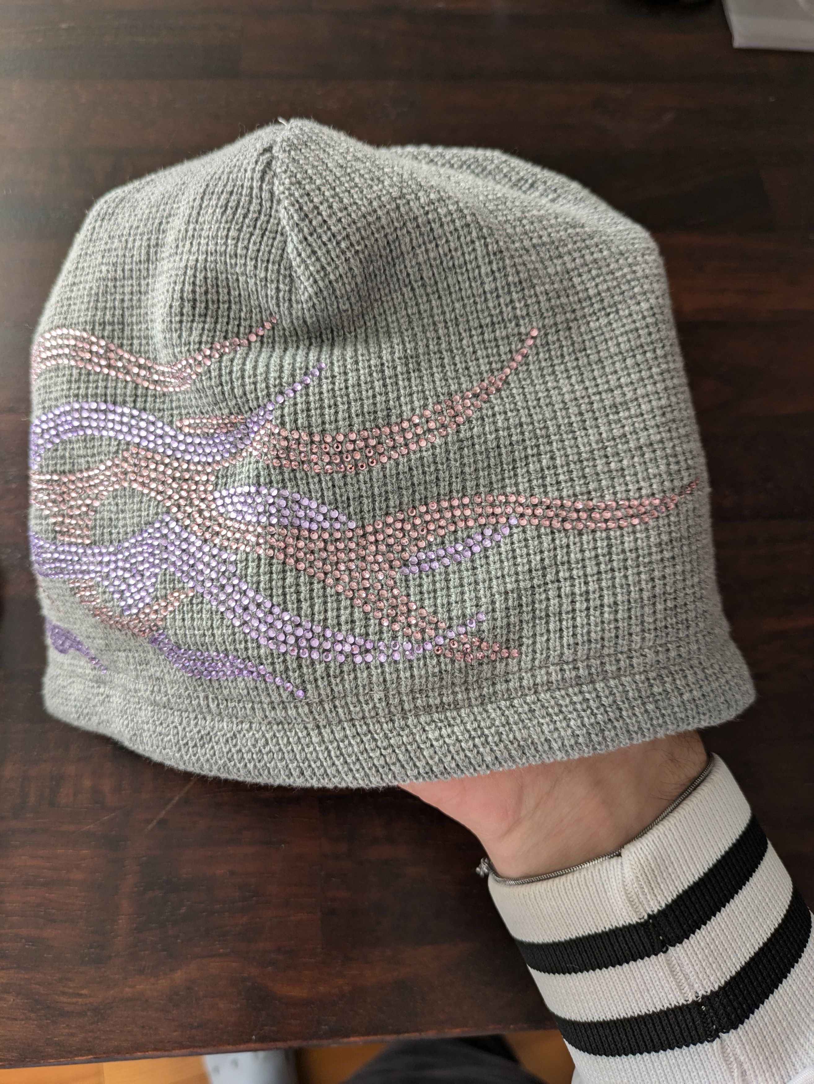 Vintage Flame Strass beanie Size ONE SIZE - 1 Thumbnail