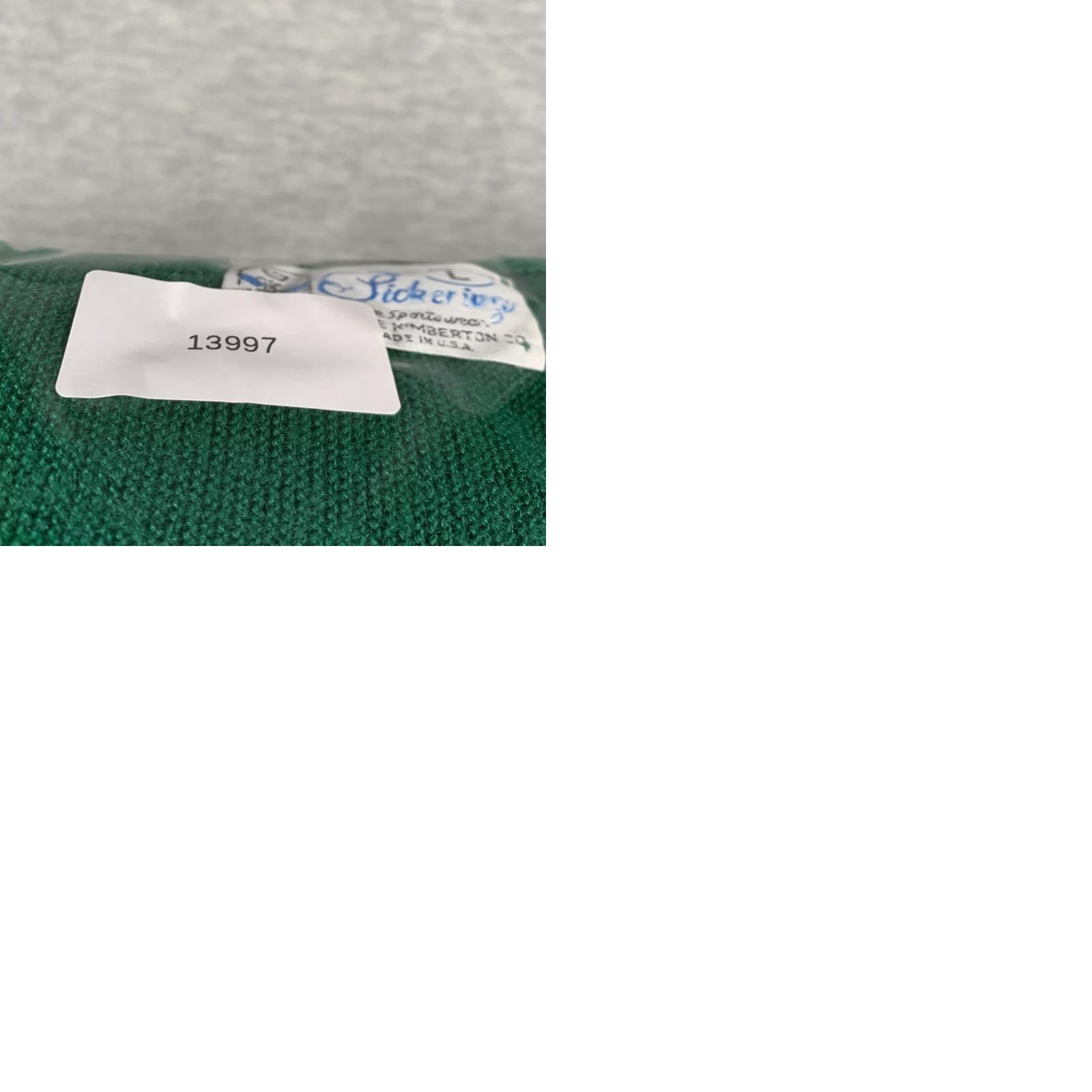 Vintage VINTAGE Pickering Sweater Mens L Green V Neck Seaview Golf Tennis Pullover Size US L / EU 52-54 / 3 - 9 Thumbnail