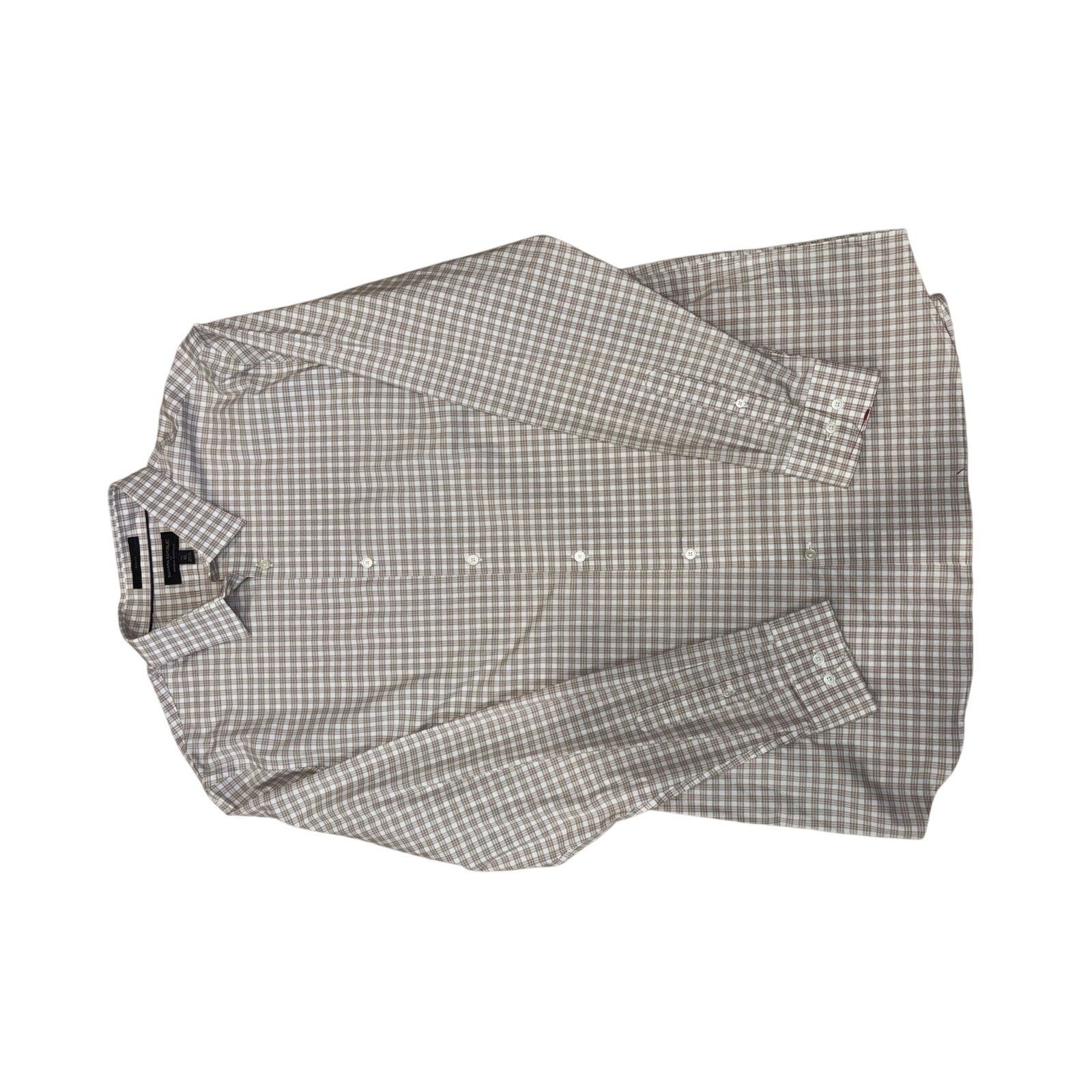 Banana Republic Banana Republic Slim Fit Wrinkle Resistant Dress Shirt XL Size US XL / EU 56 / 4 - 14 Thumbnail